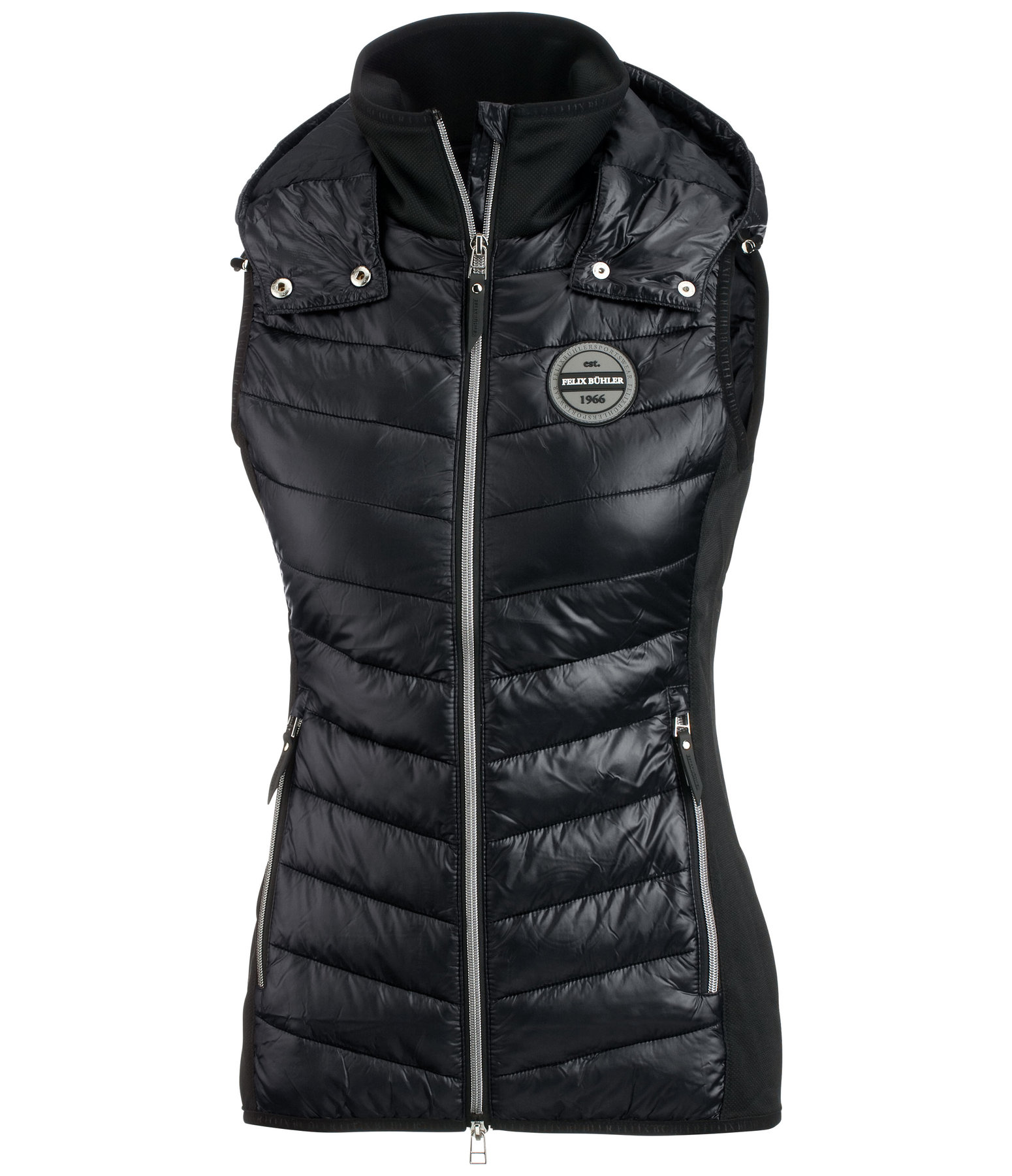 Gilet d'quitation bi-matire  capuche  Elisa
