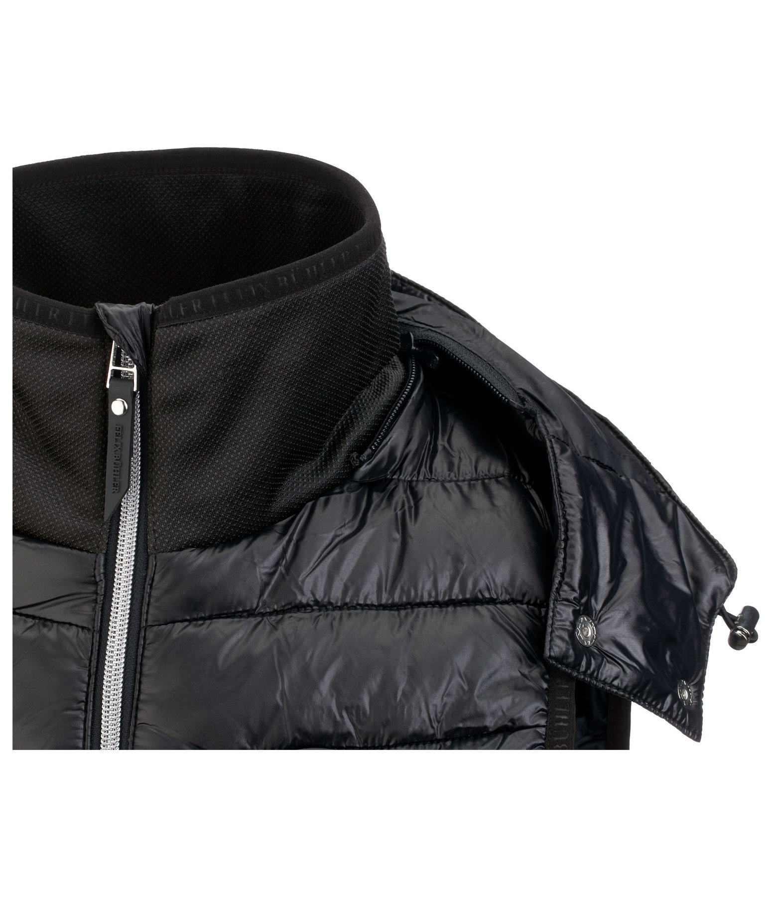 Gilet d'quitation bi-matire  capuche  Elisa