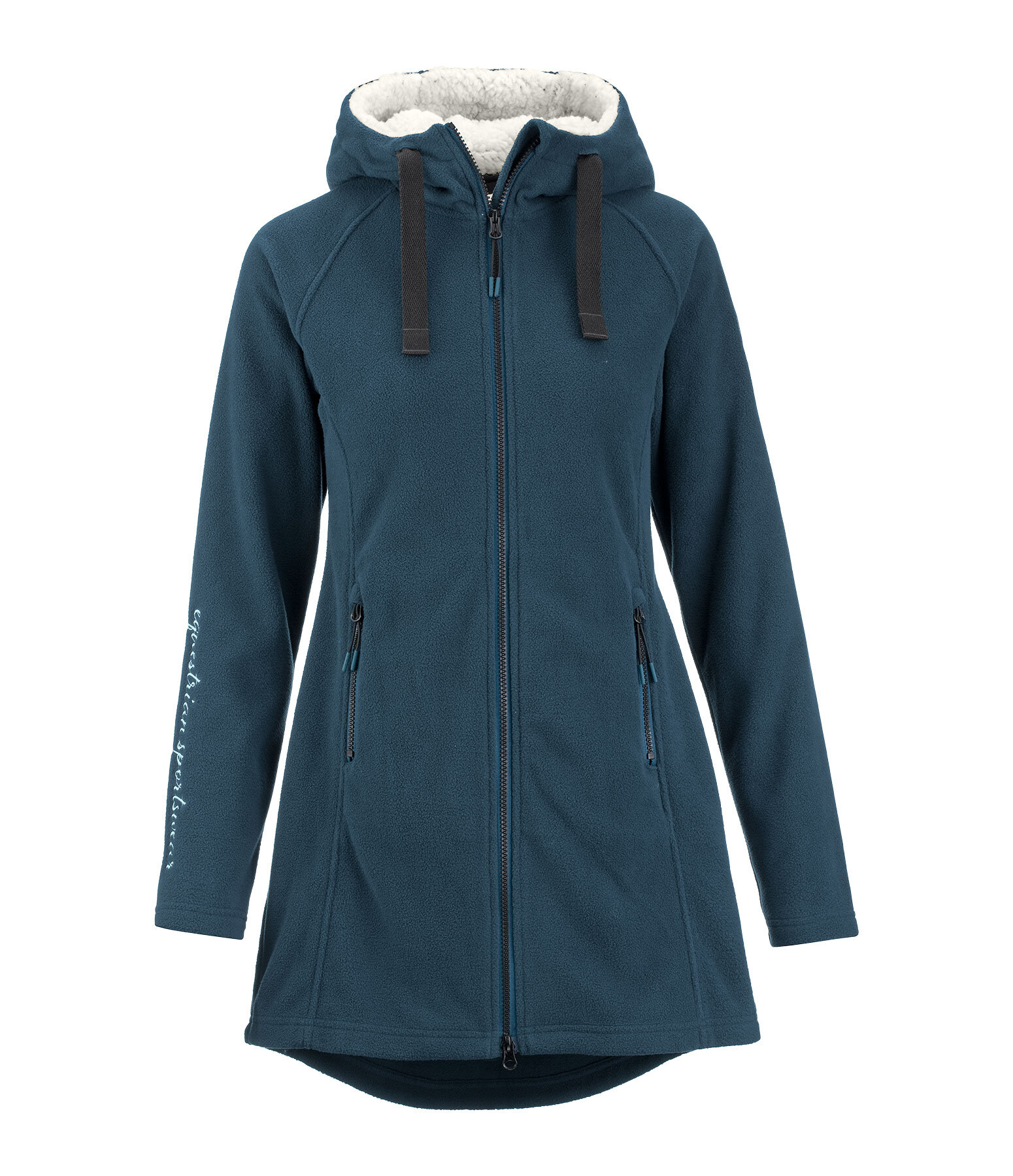 Manteau polaire  capuche  Greta