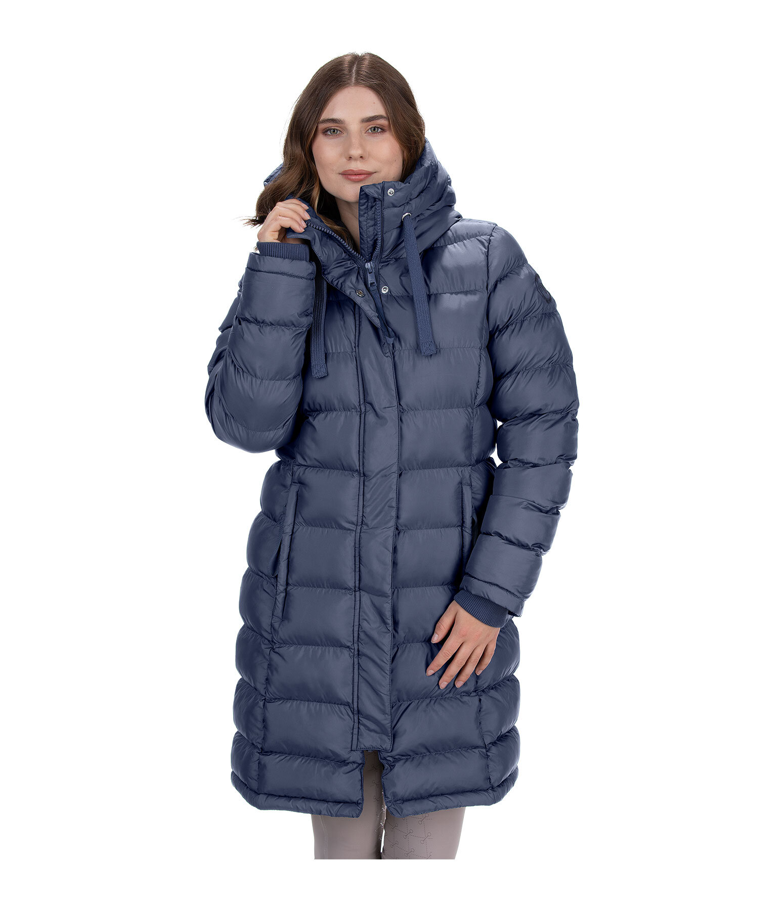 Manteau d'quitation matelass  capuche  Minou