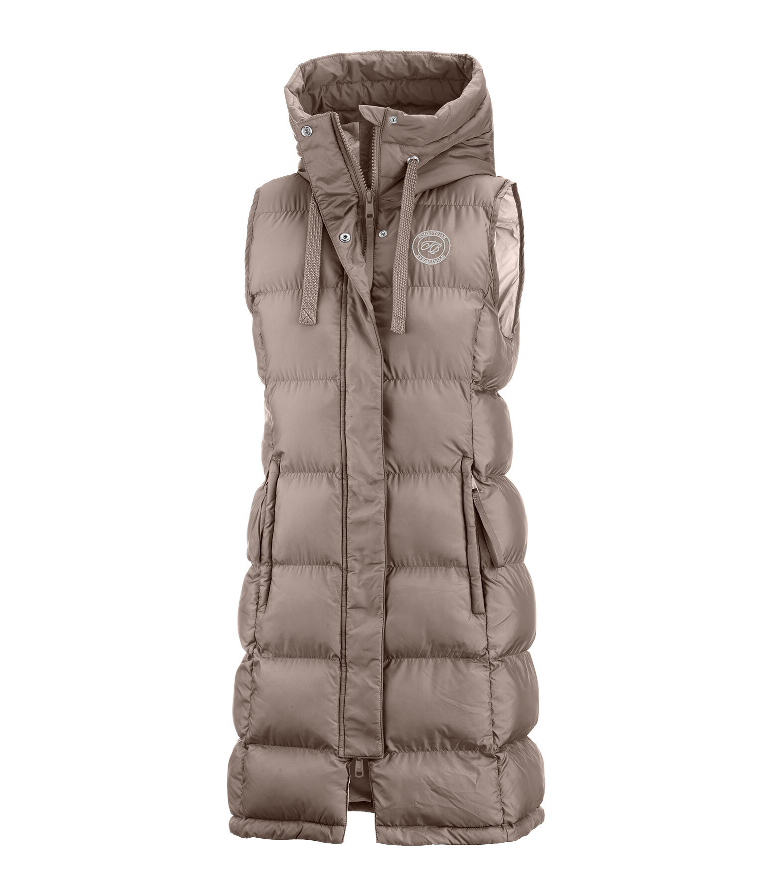 Gilet long  capuche  Clara