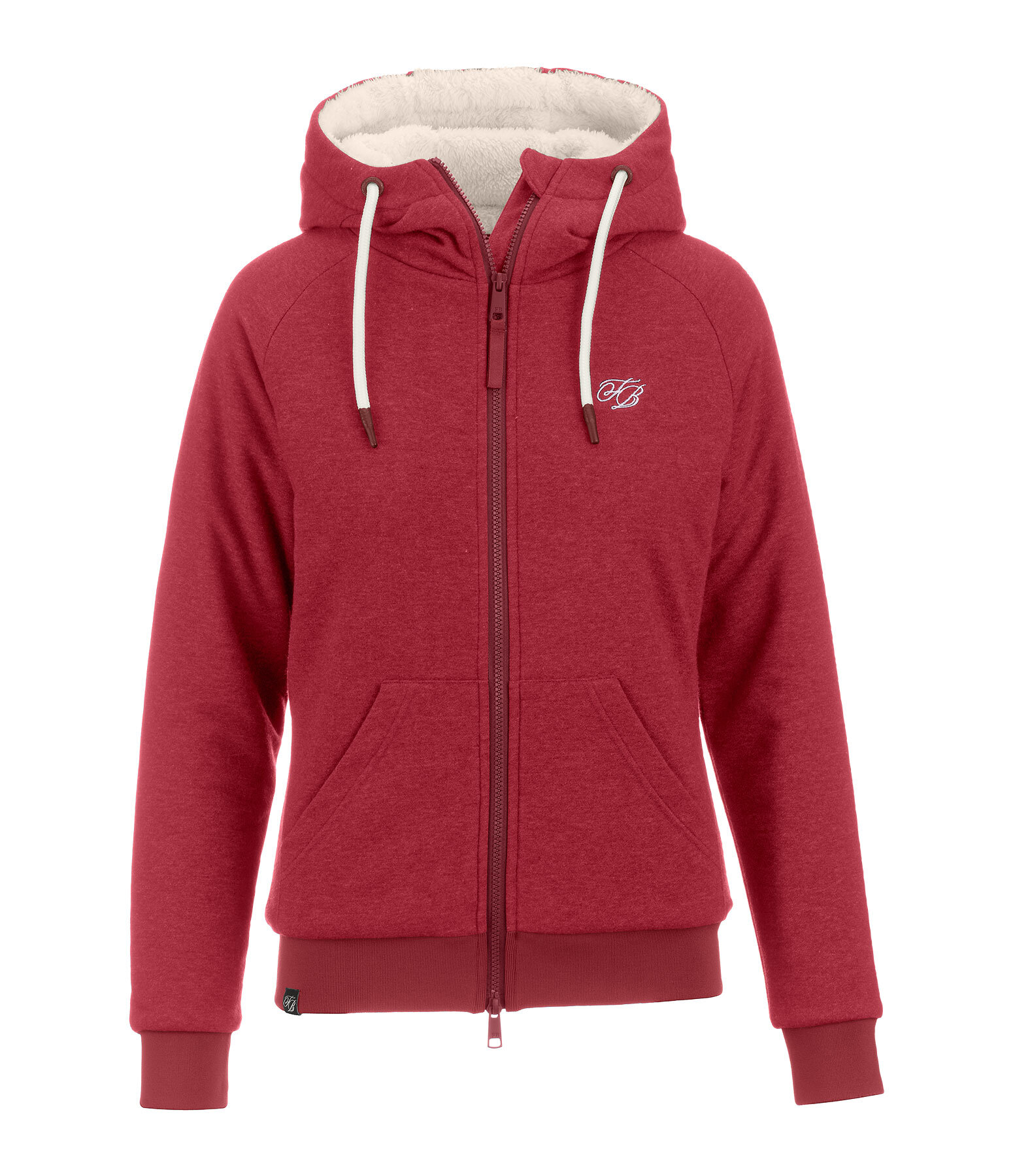 Sweat zipp� � capuche en polaire Teddy  Kaja
