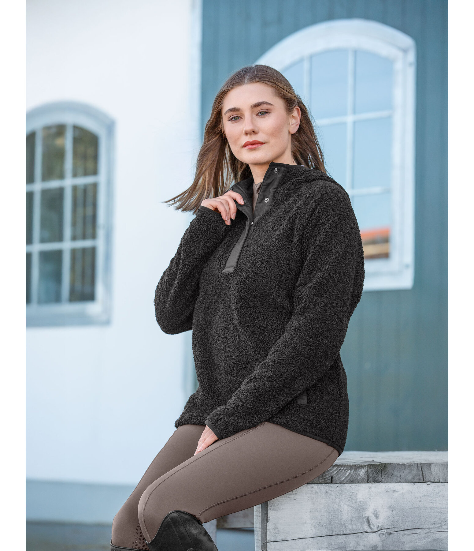 Sweat en tricot polaire  Jona