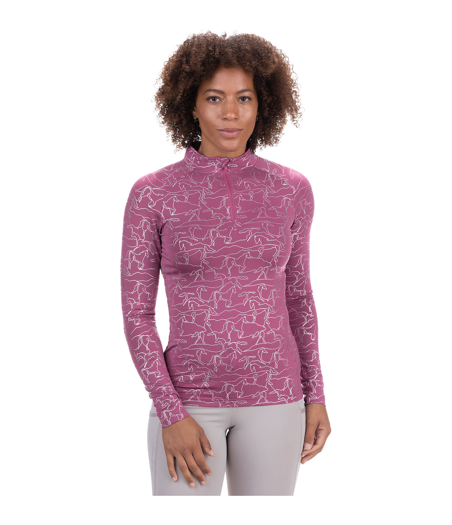 T-shirt technique  manches longues  Anni
