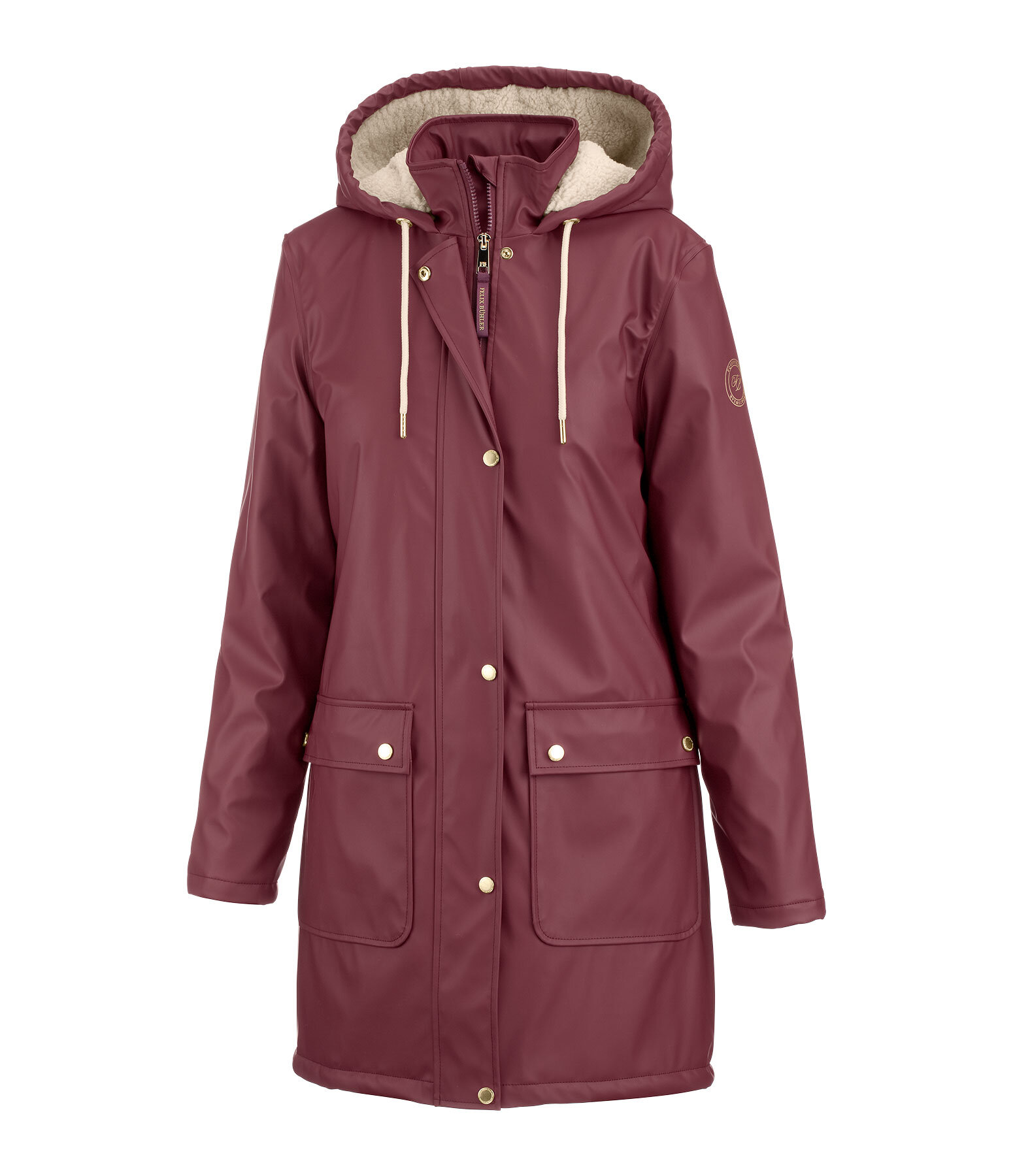 Manteau de pluie avec doublure en fourrure Teddy  Paris