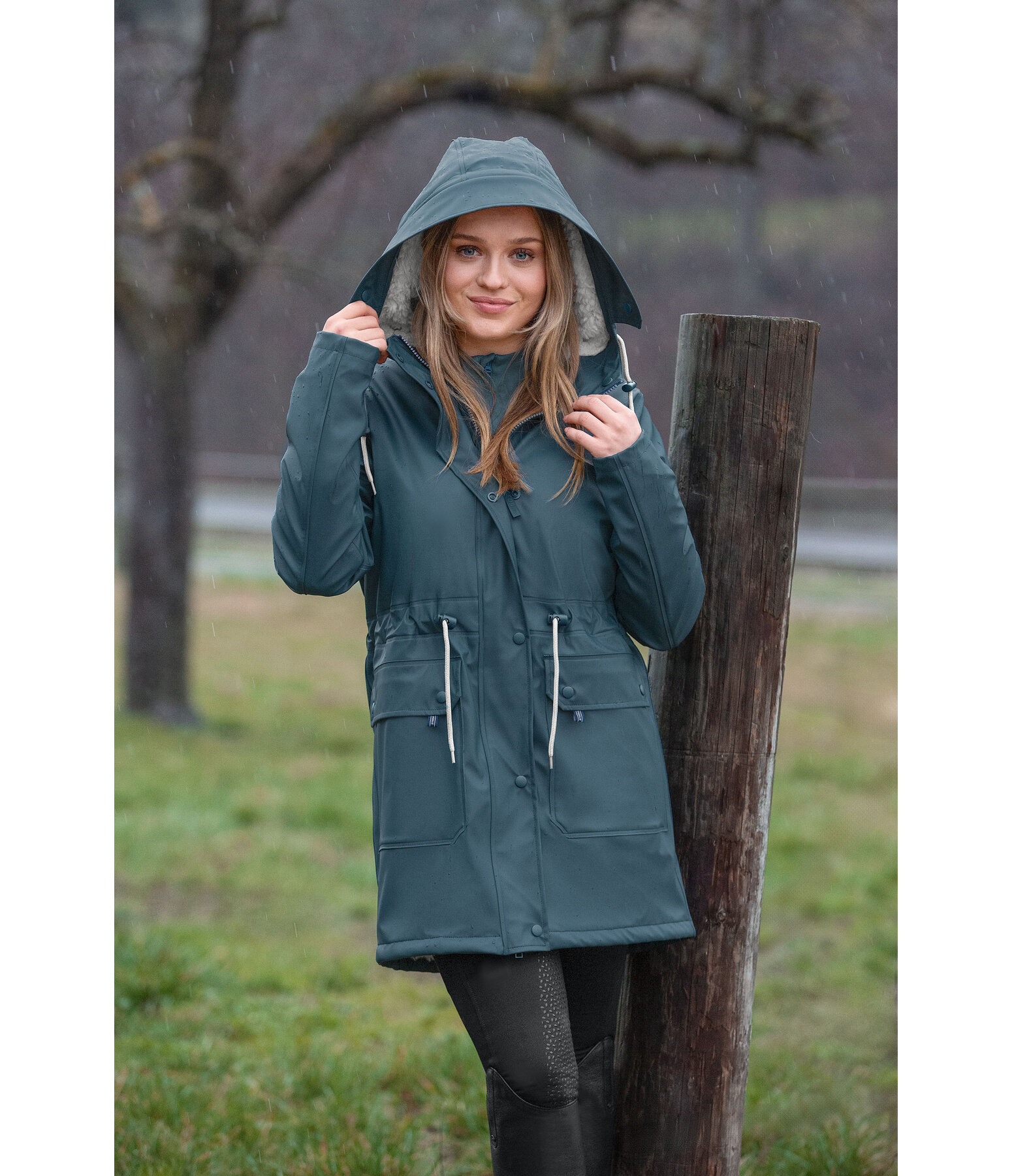 Veste de pluie en polaire Teddy  Stella II