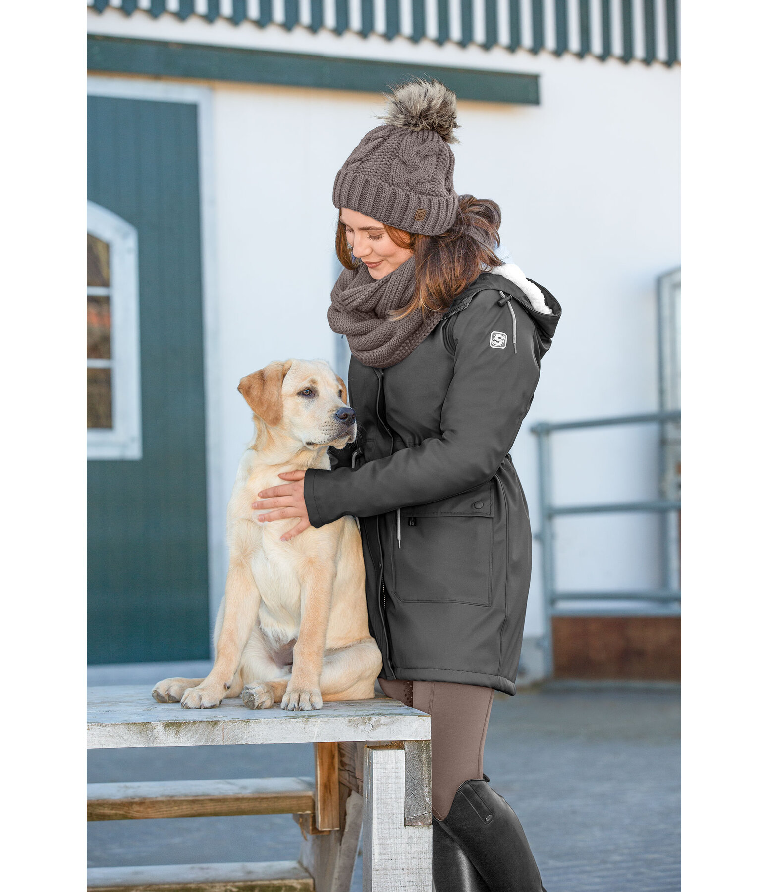 Veste de pluie en polaire Teddy  Stella II