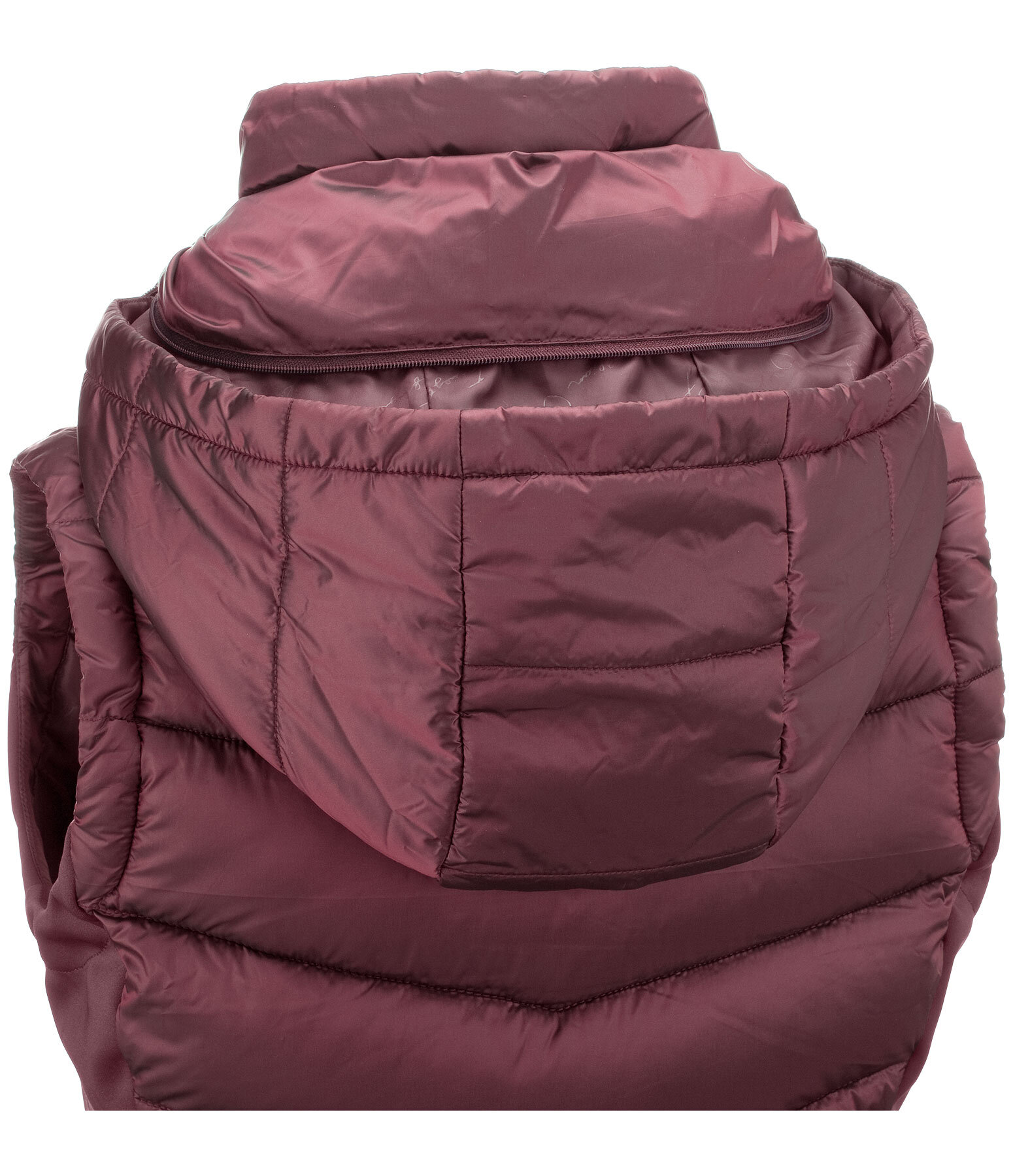 Gilet d'quitation bi-matire softshell  capuche  Katlyn