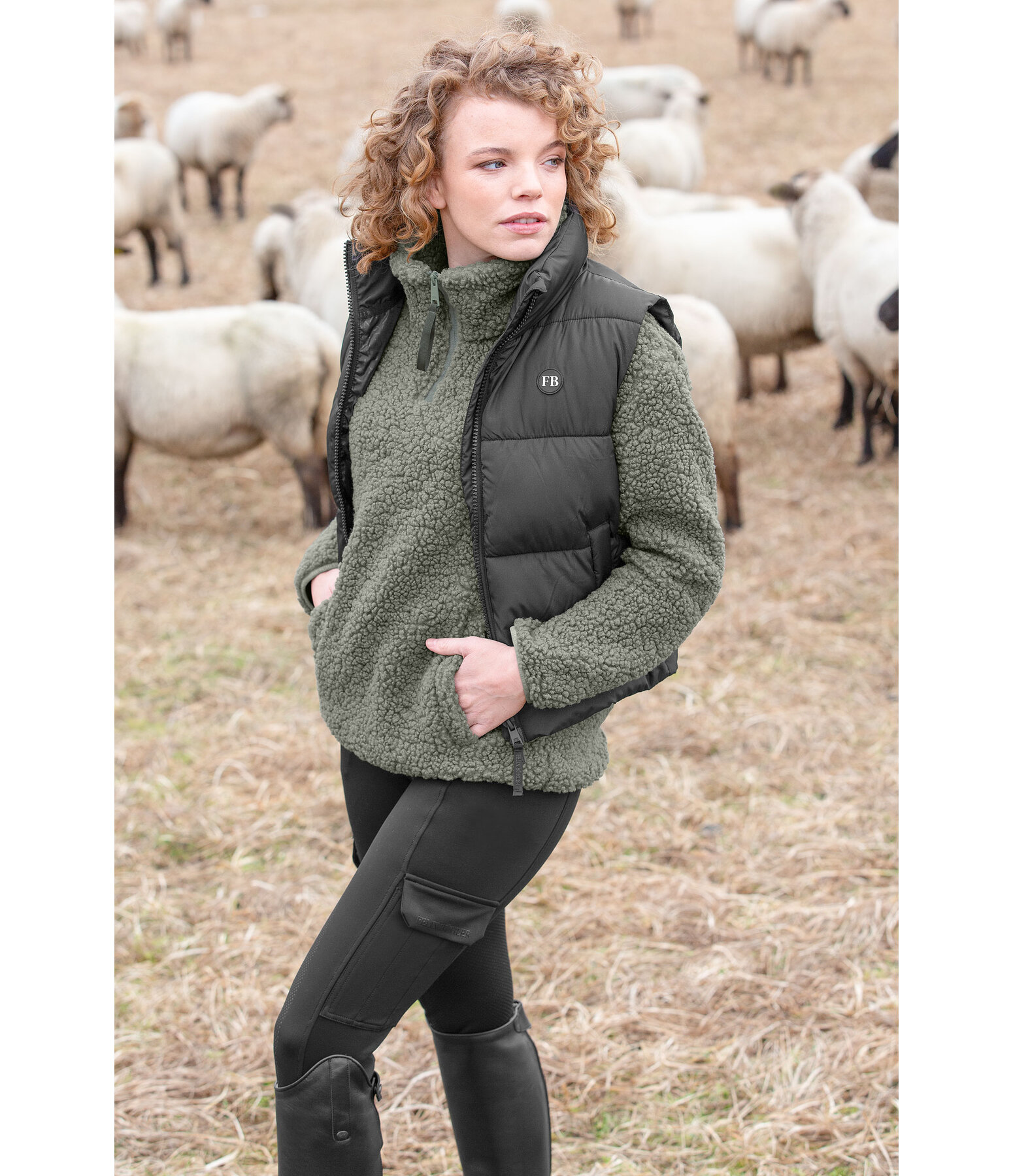 Gilet d'quitation cropped  Liana