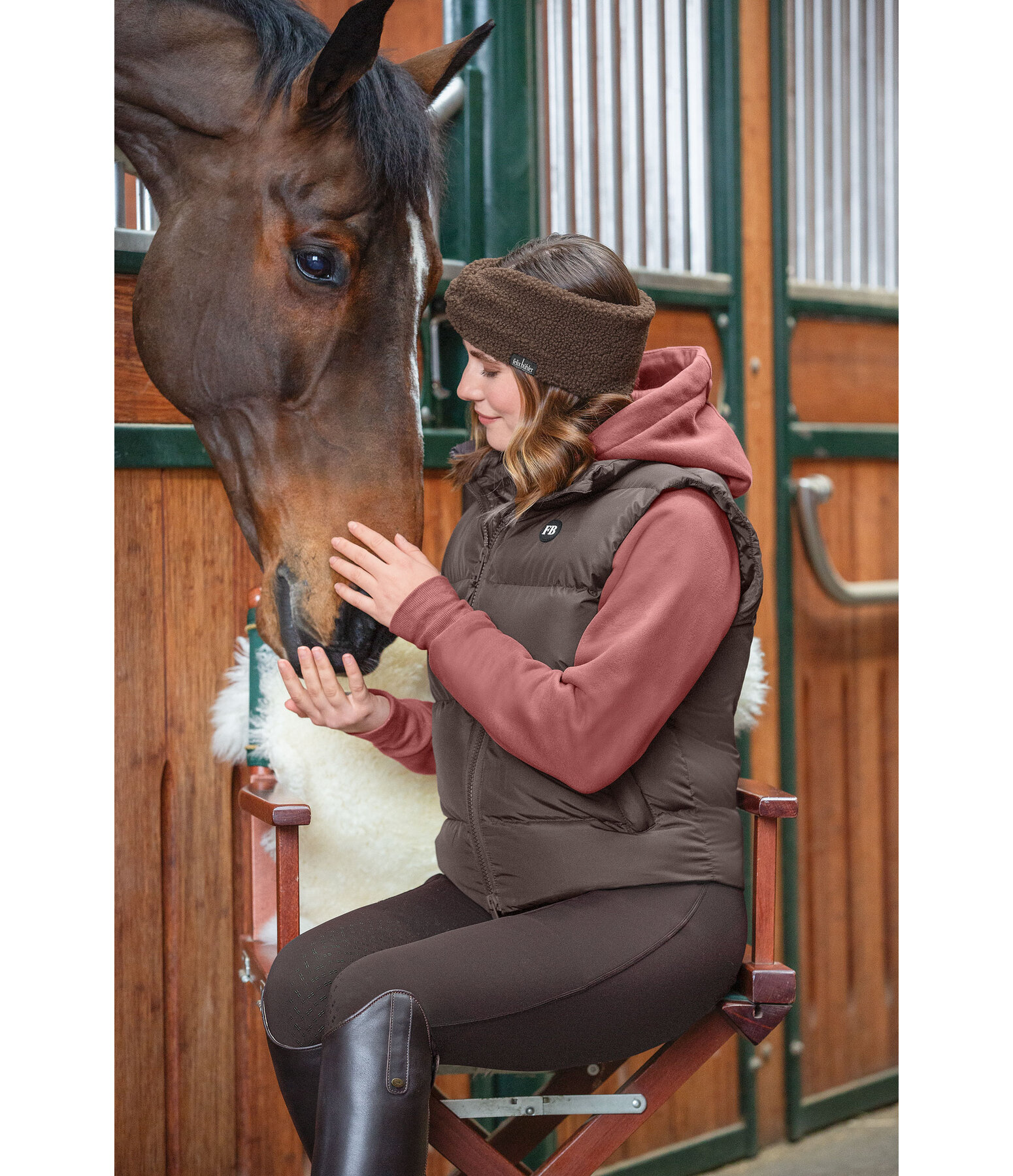 Gilet d'quitation cropped  Liana