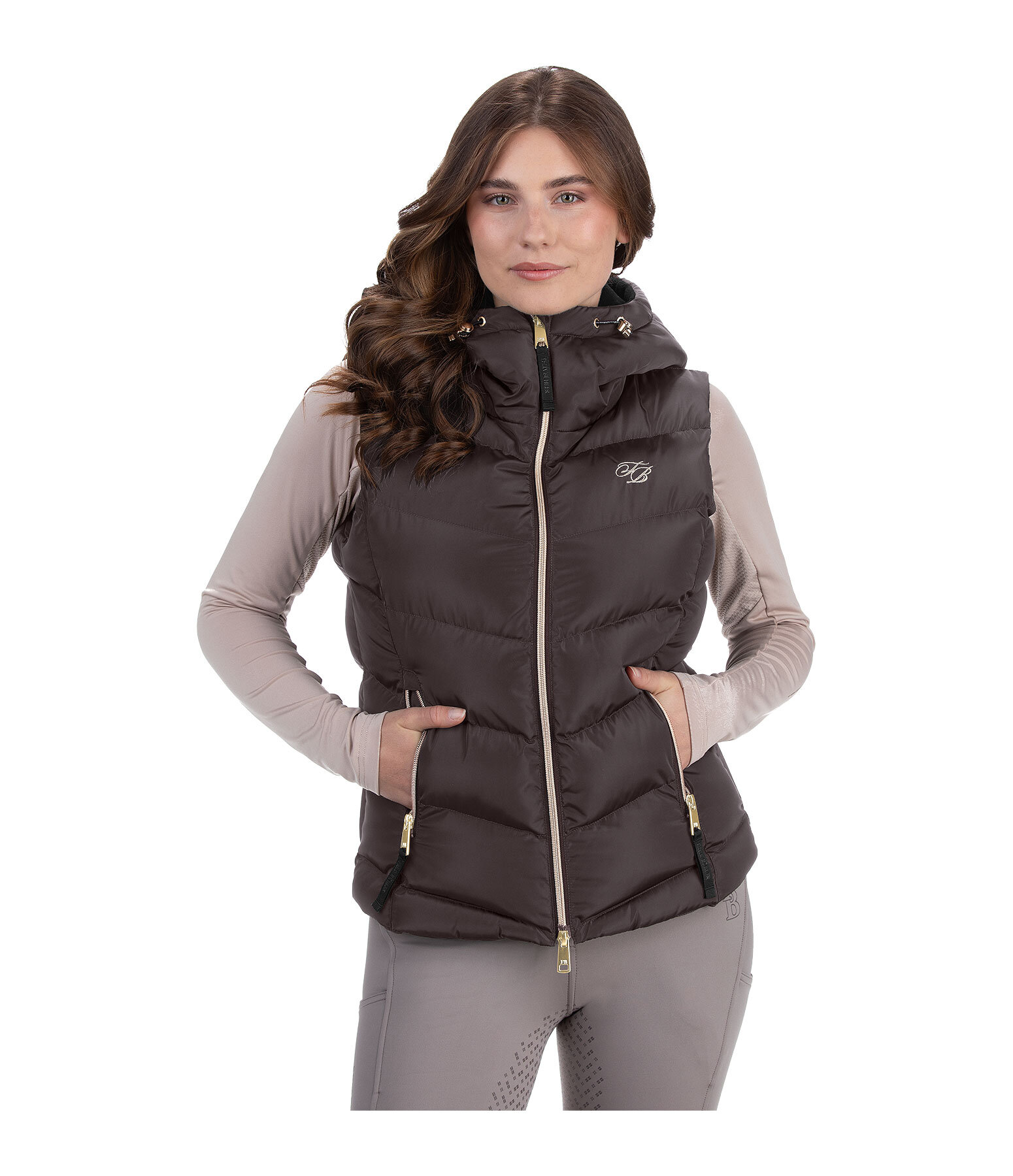 Gilet d'�quitation � capuche  Lena