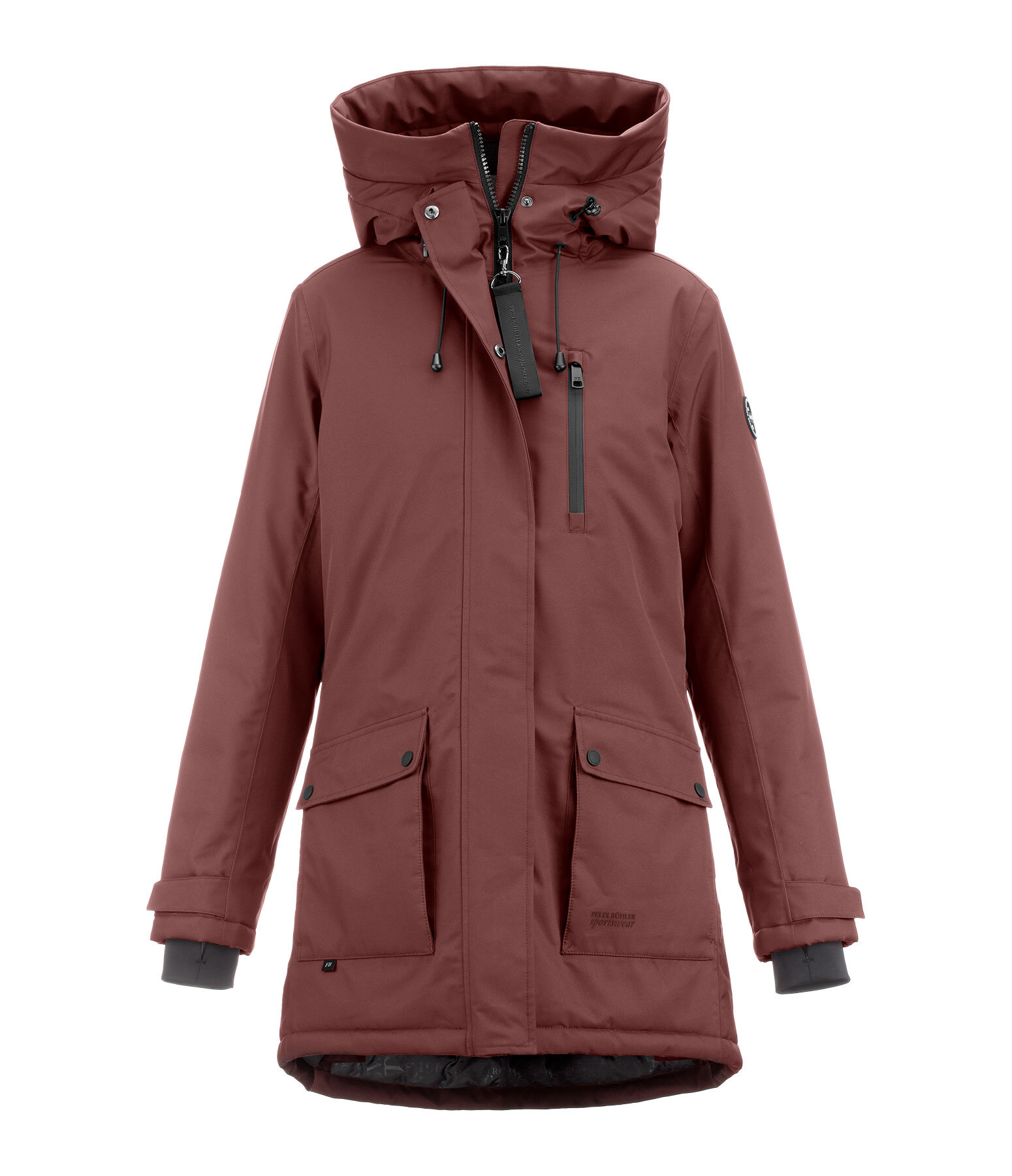 Parka d'�quitation technique � capuche  Anouk