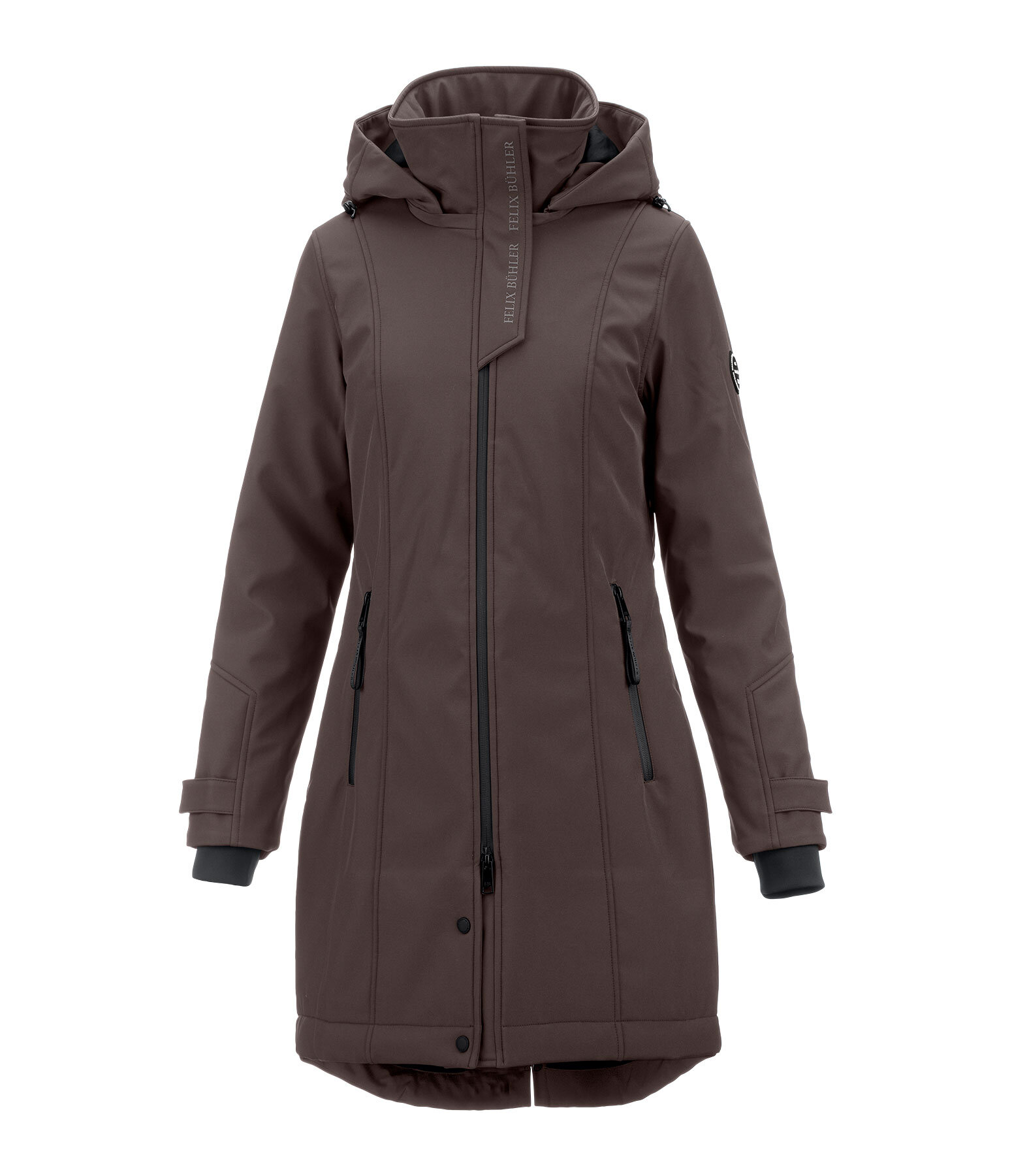 Manteau d'�quitation softshell � capuche  Aurelie
