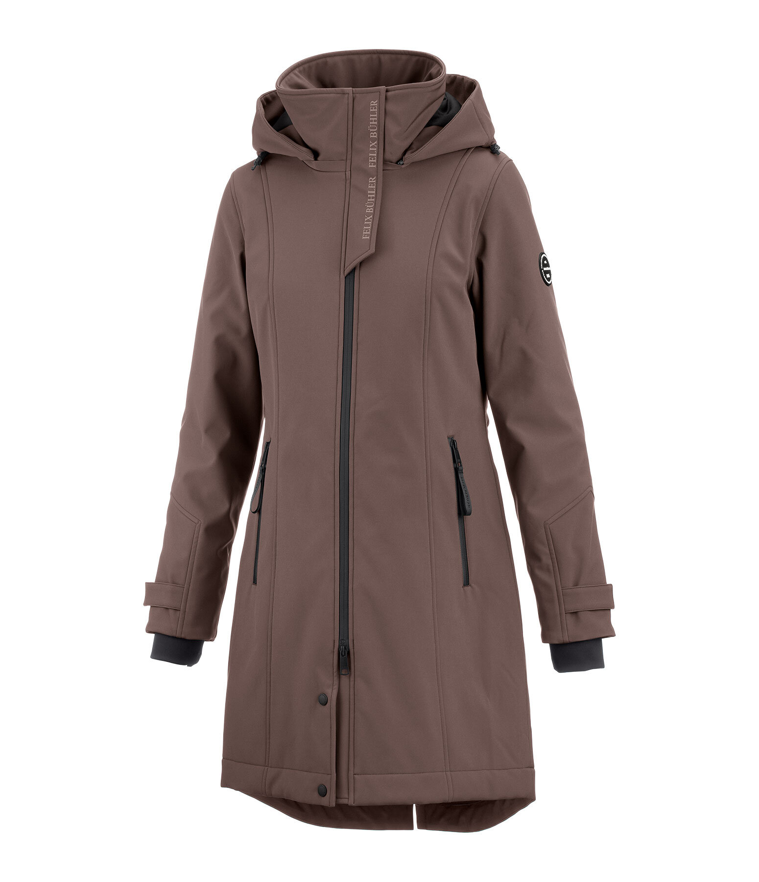 Manteau d'quitation softshell avec capuche  Aurelie