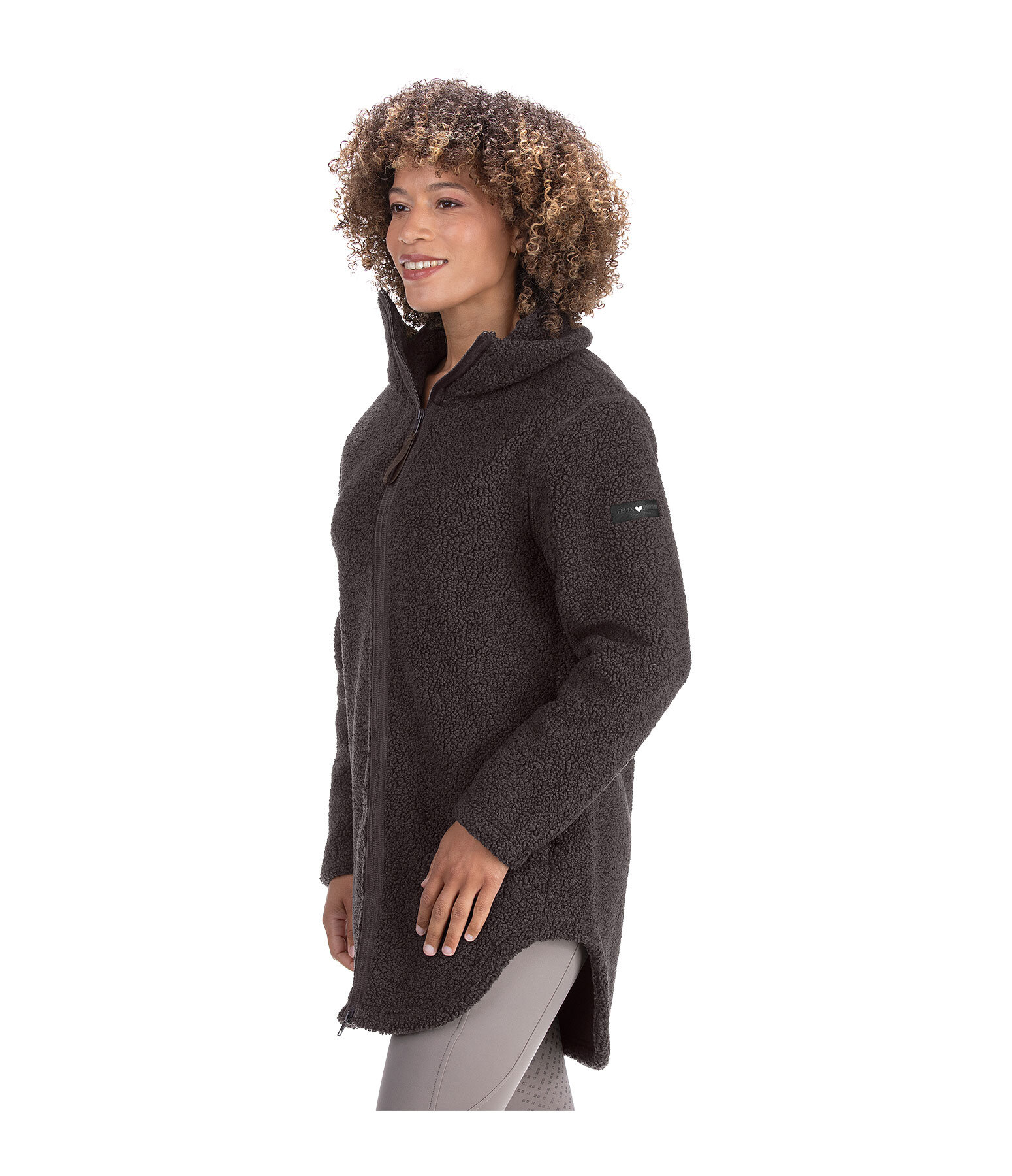 Manteau en polaire Teddy  Chiara