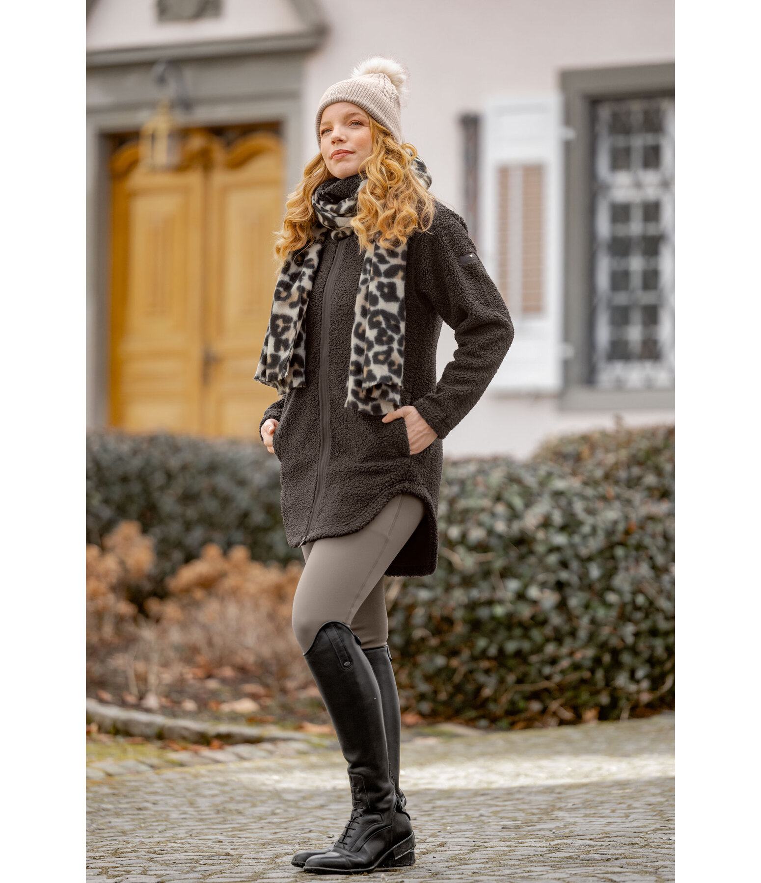 Manteau en polaire Teddy  Chiara