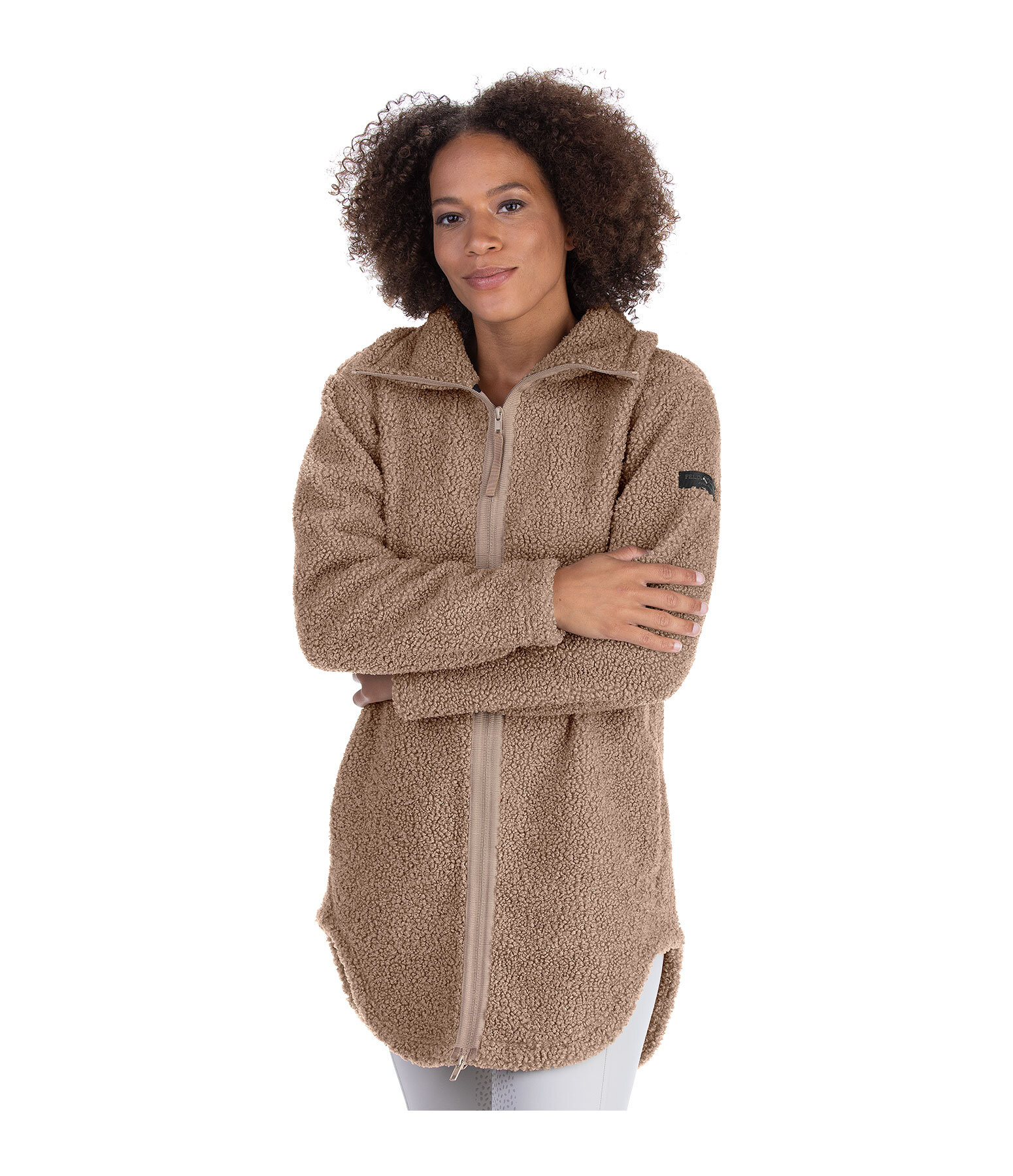 Manteau en polaire Teddy  Chiara