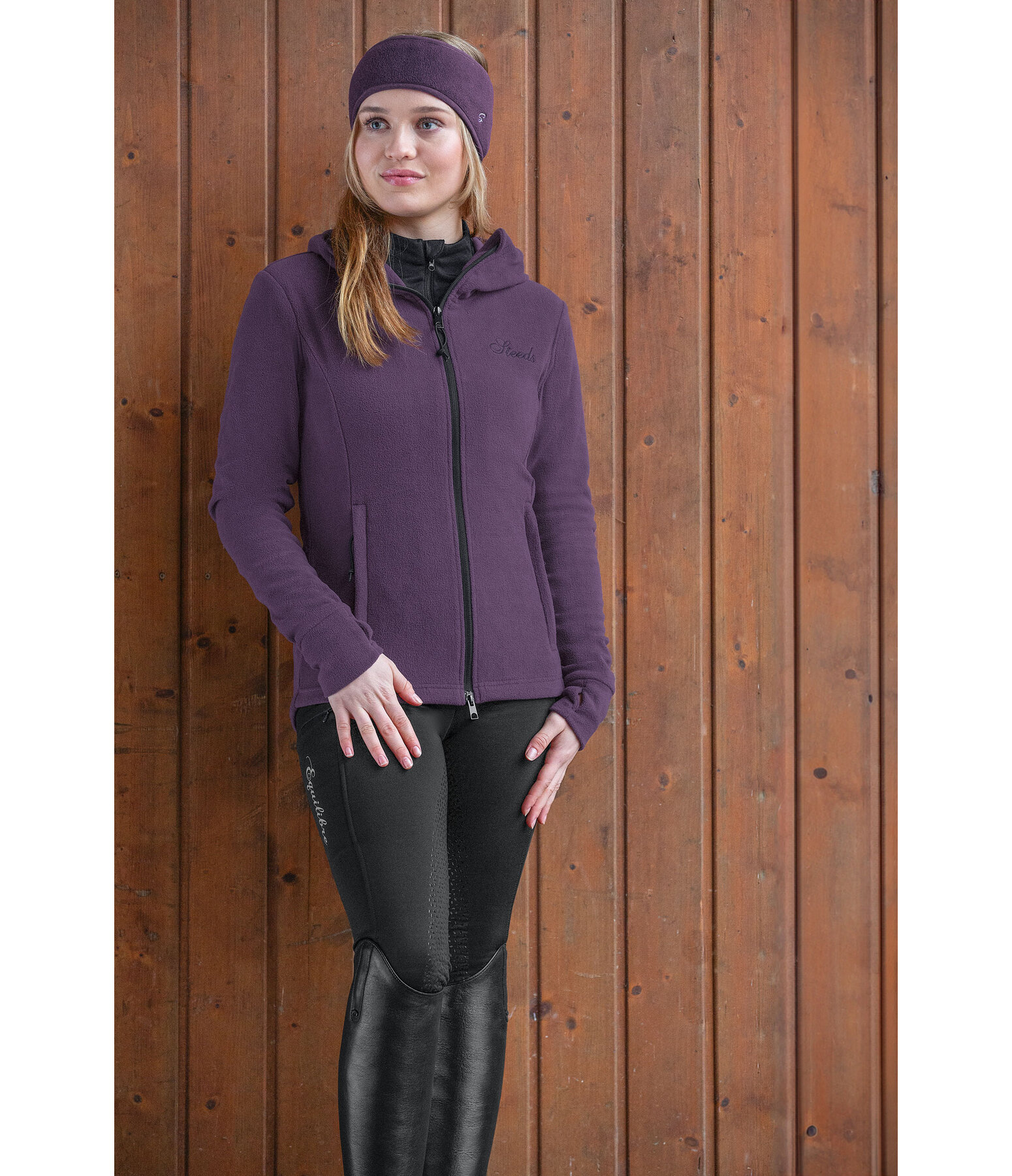 Veste polaire  capuche hiver  Kiki