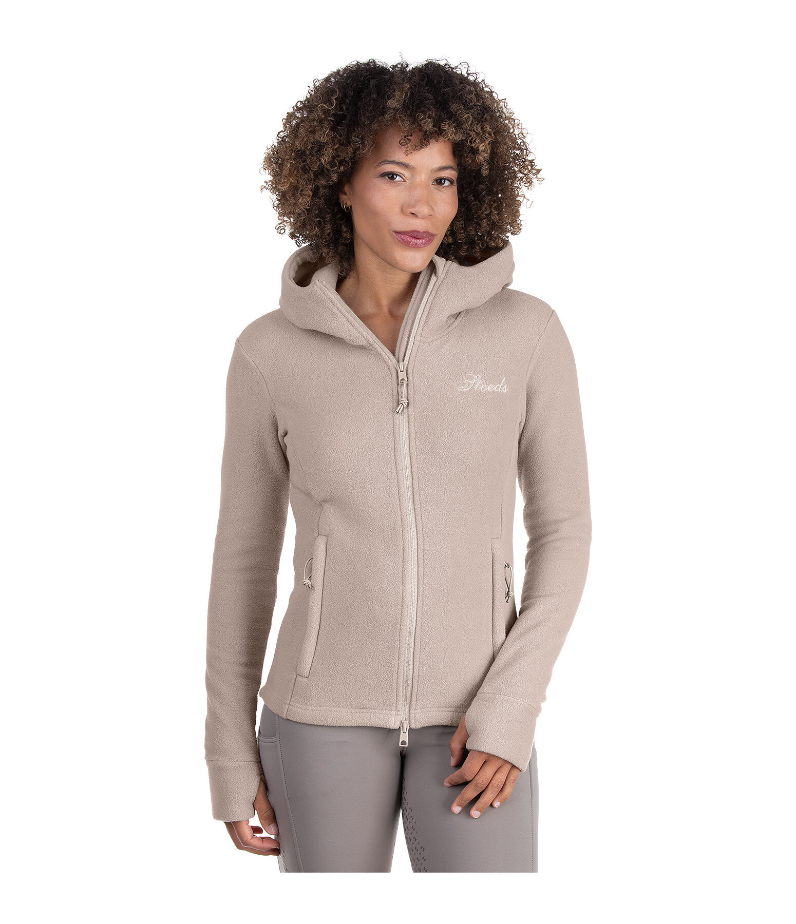 Veste polaire � capuche hiver  Kiki