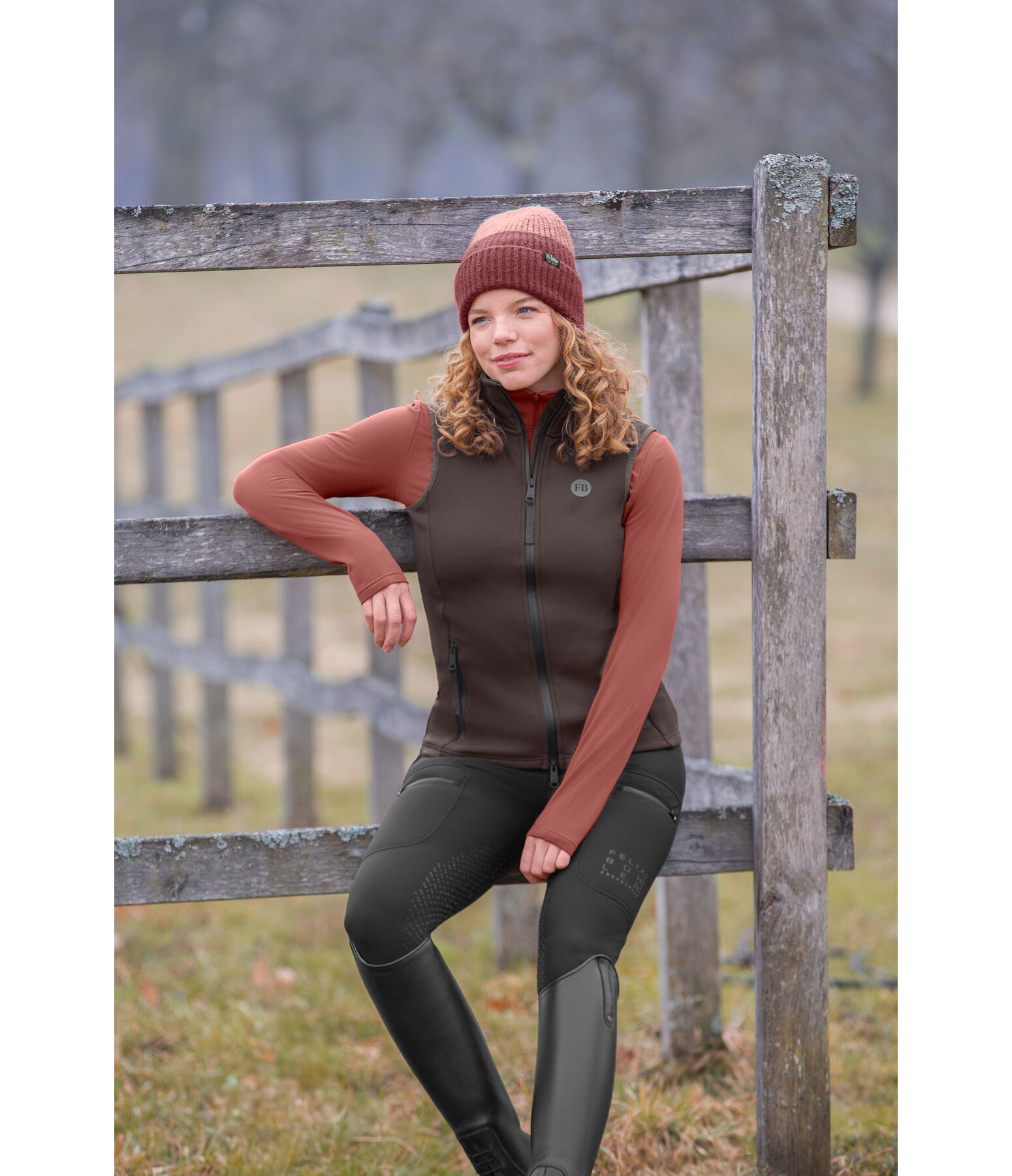 Gilet d'quitation softshell  Leia