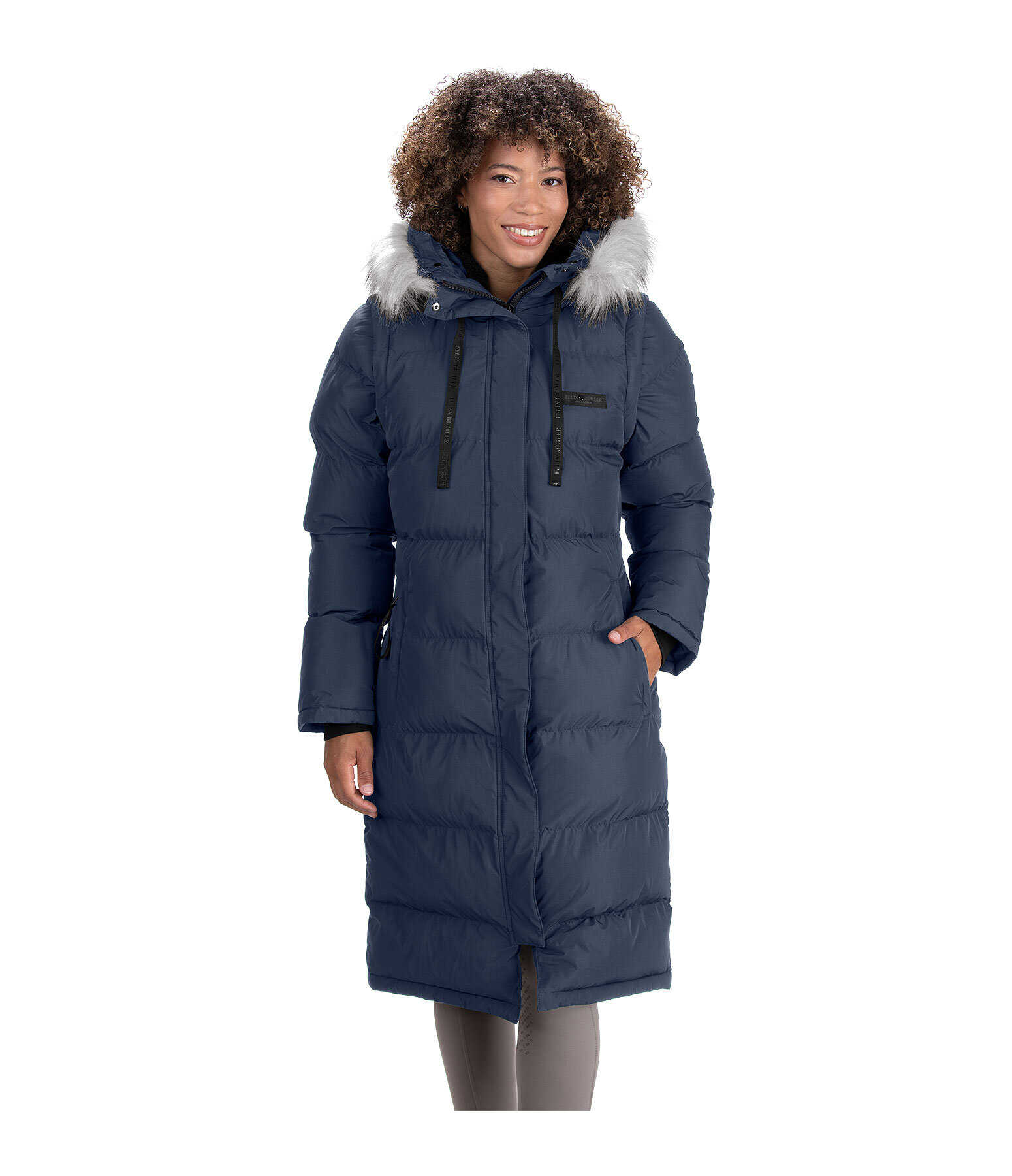 Manteau d'�quitation matelass� 2 en 1  Eleonor