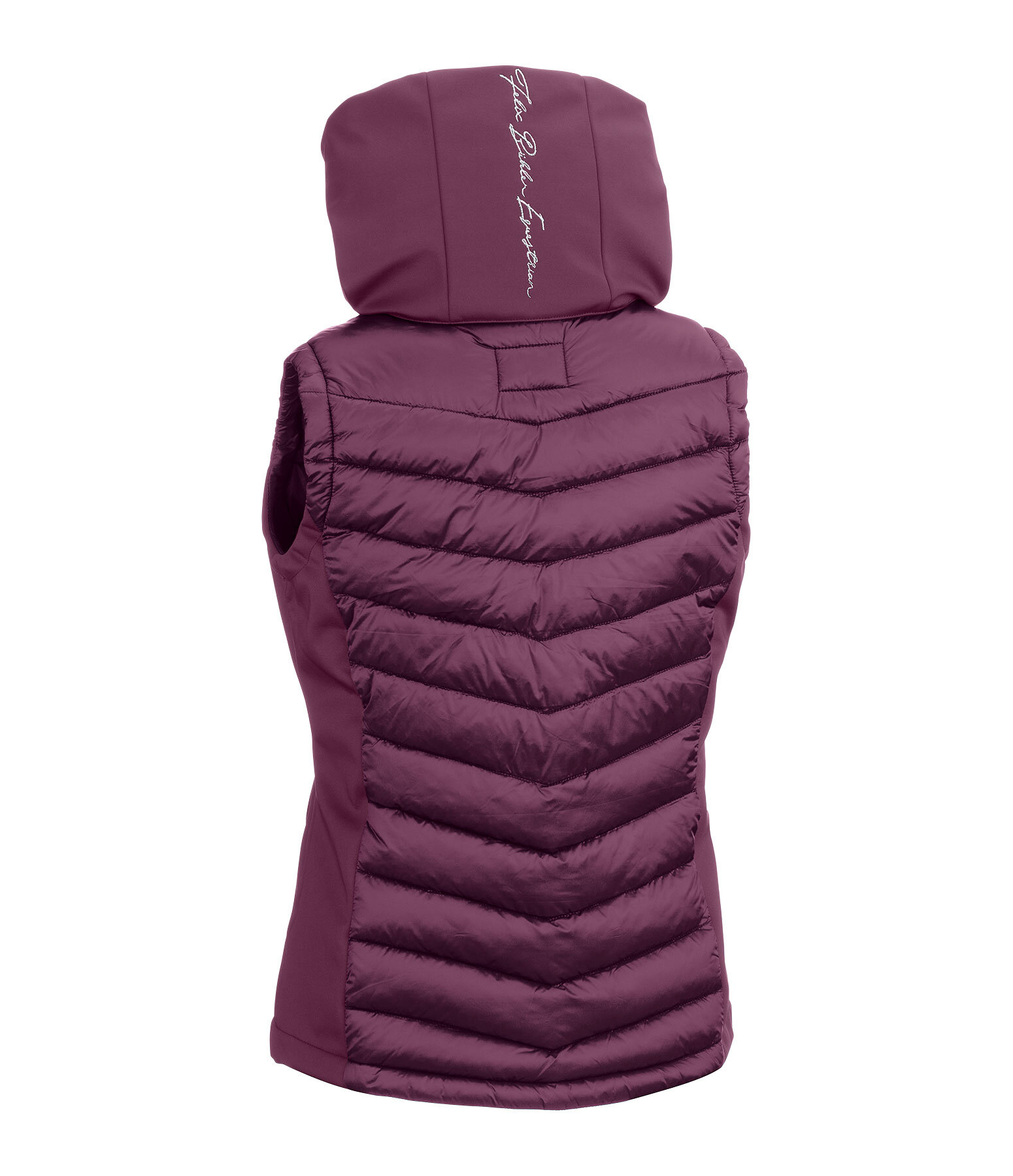 Gilet d'�quitation bi-mati�re � capuche  Zoey