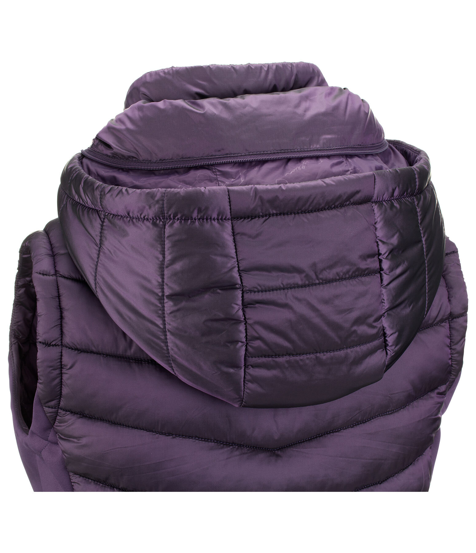 Gilet d'quitation bi-matire  capuche  Zoey