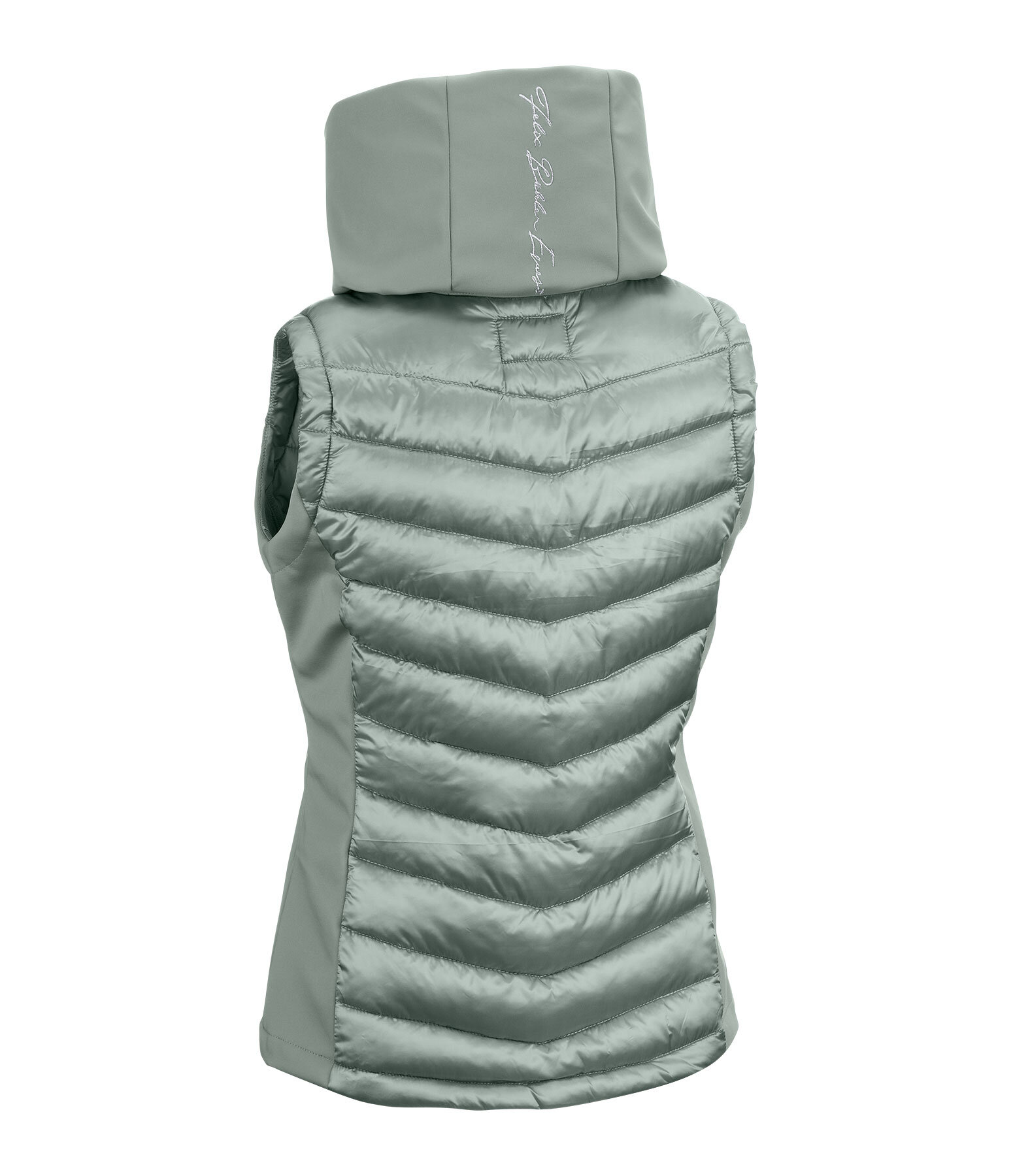 Gilet d'�quitation bi-mati�re � capuche  Zoey