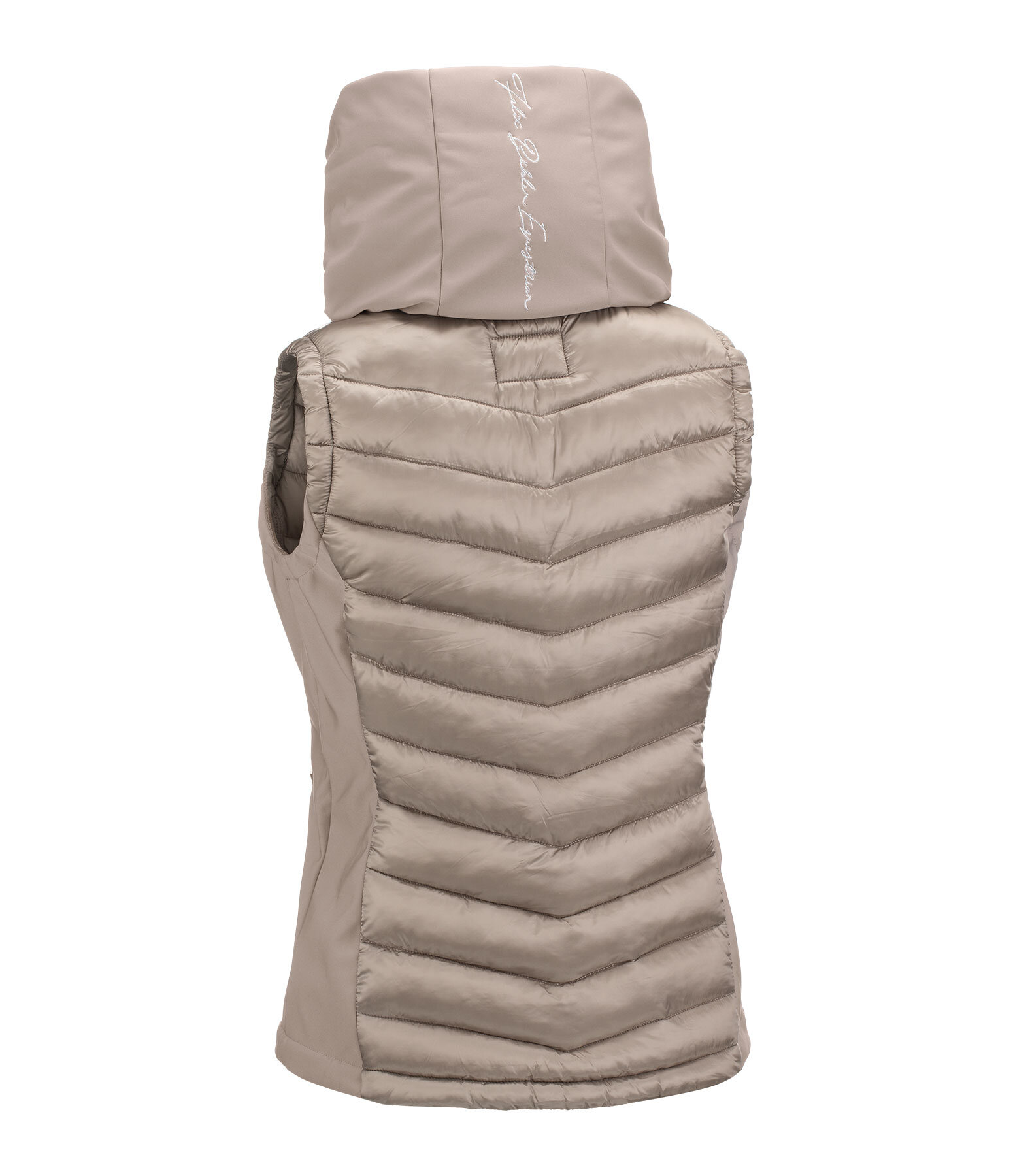 Gilet d'quitation bi-matire  capuche  Zoey
