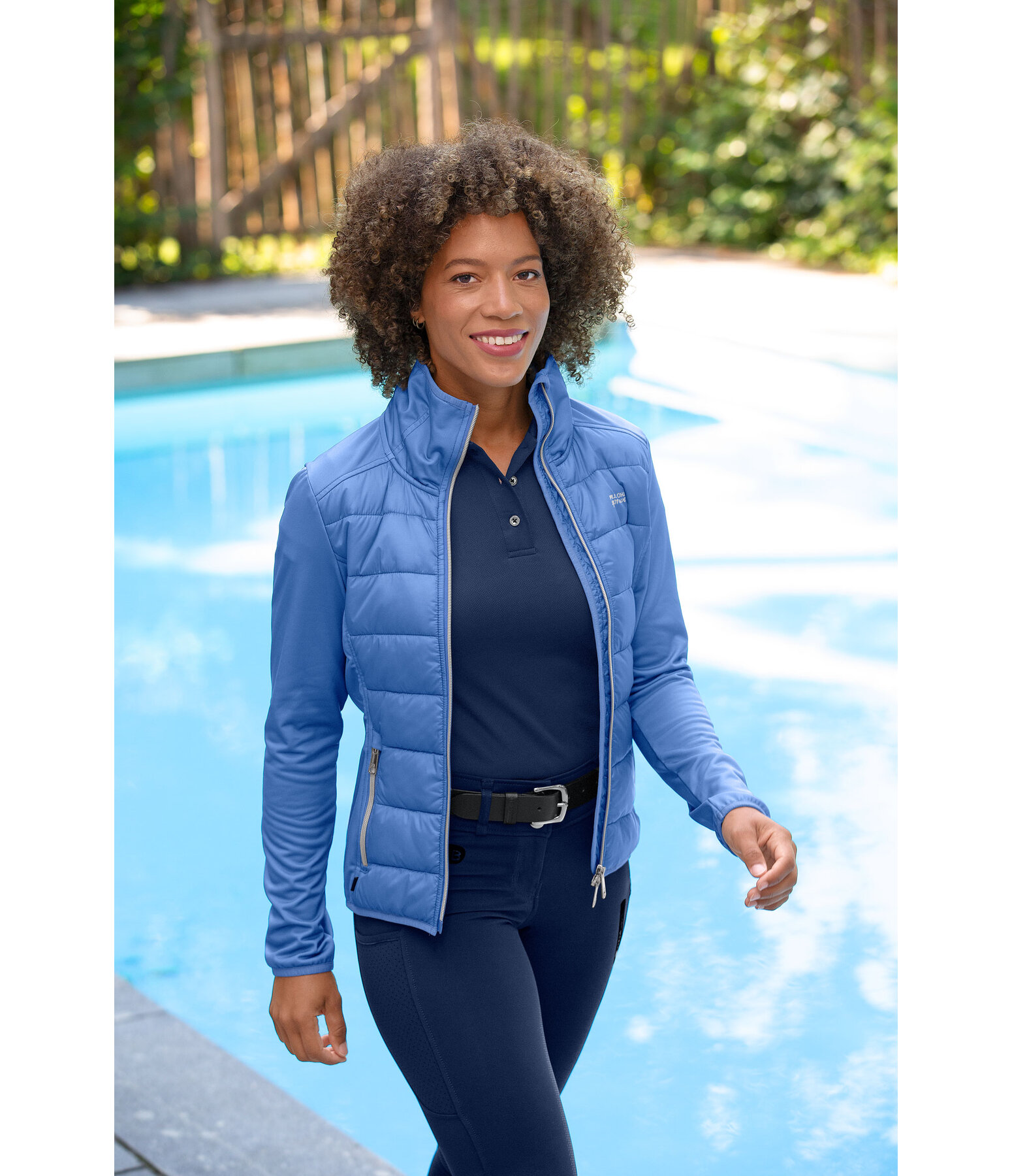 Veste bi-mati�re  Hanni