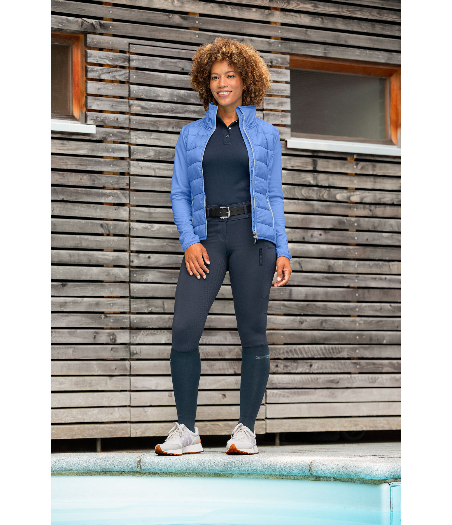 Veste bi-mati�re  Hanni