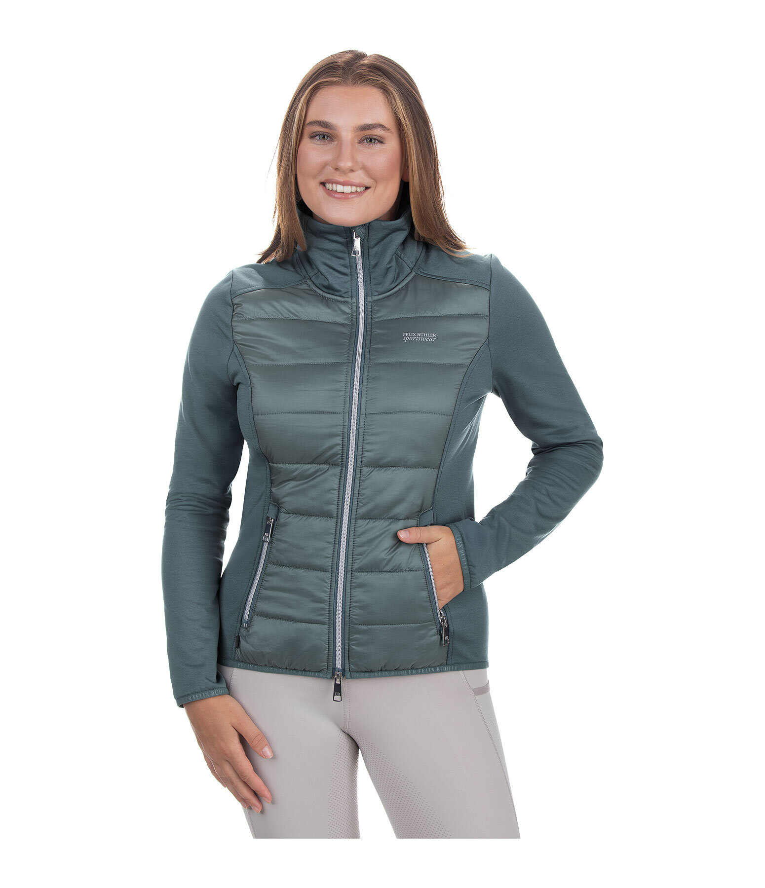 Veste bi-matire  Hanni