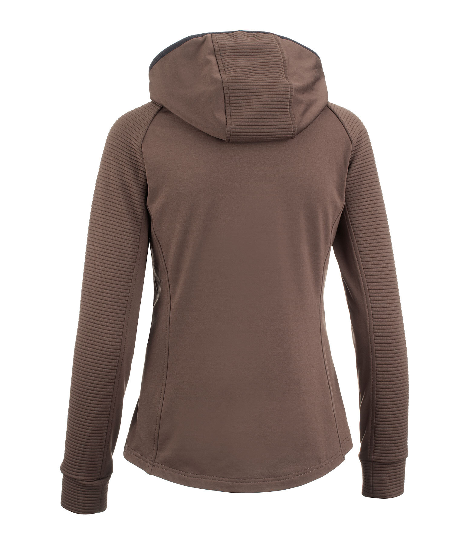 Veste stretch bi-matire  capuche  Lene
