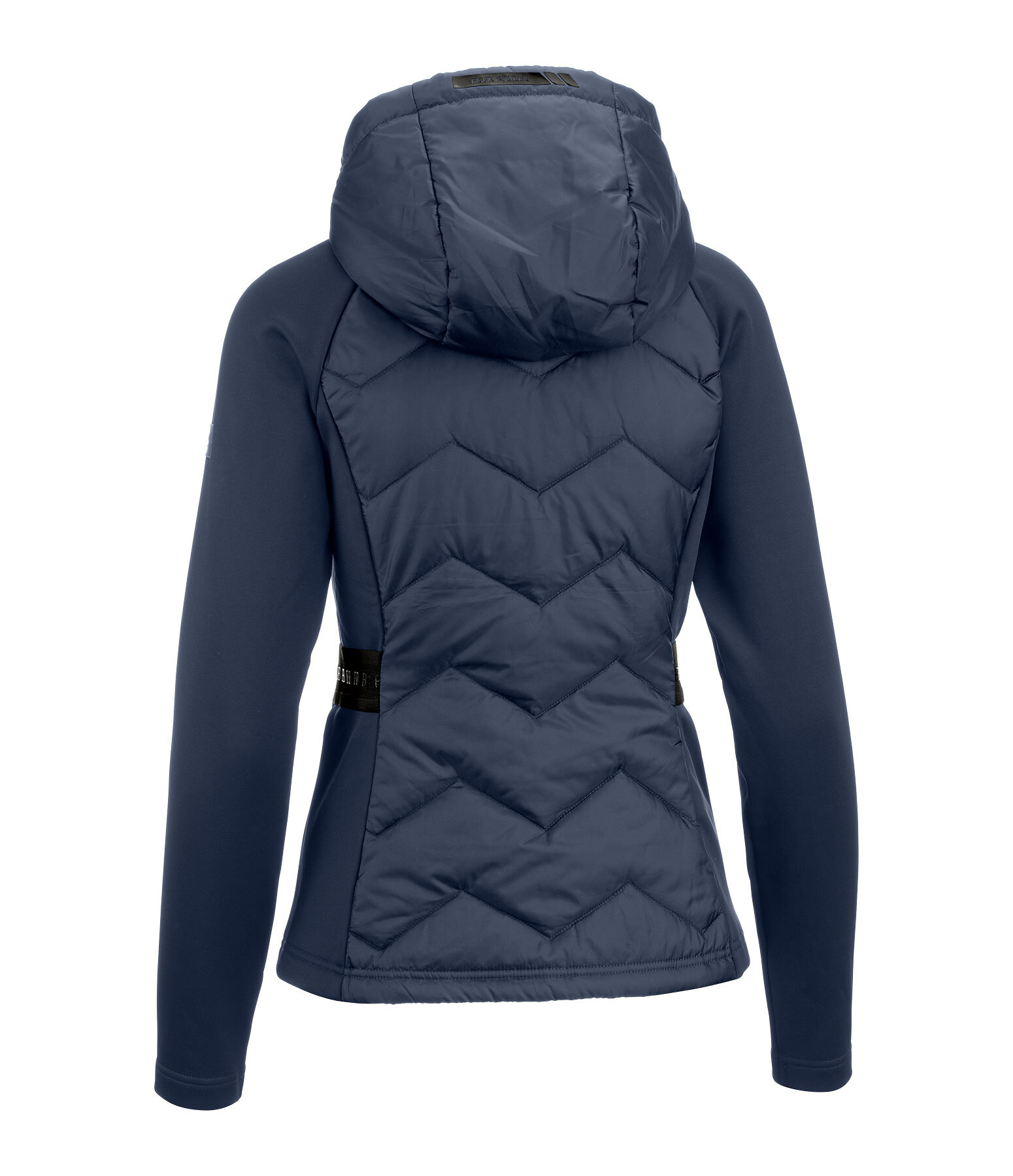 Veste bi-matire  capuche  Megan