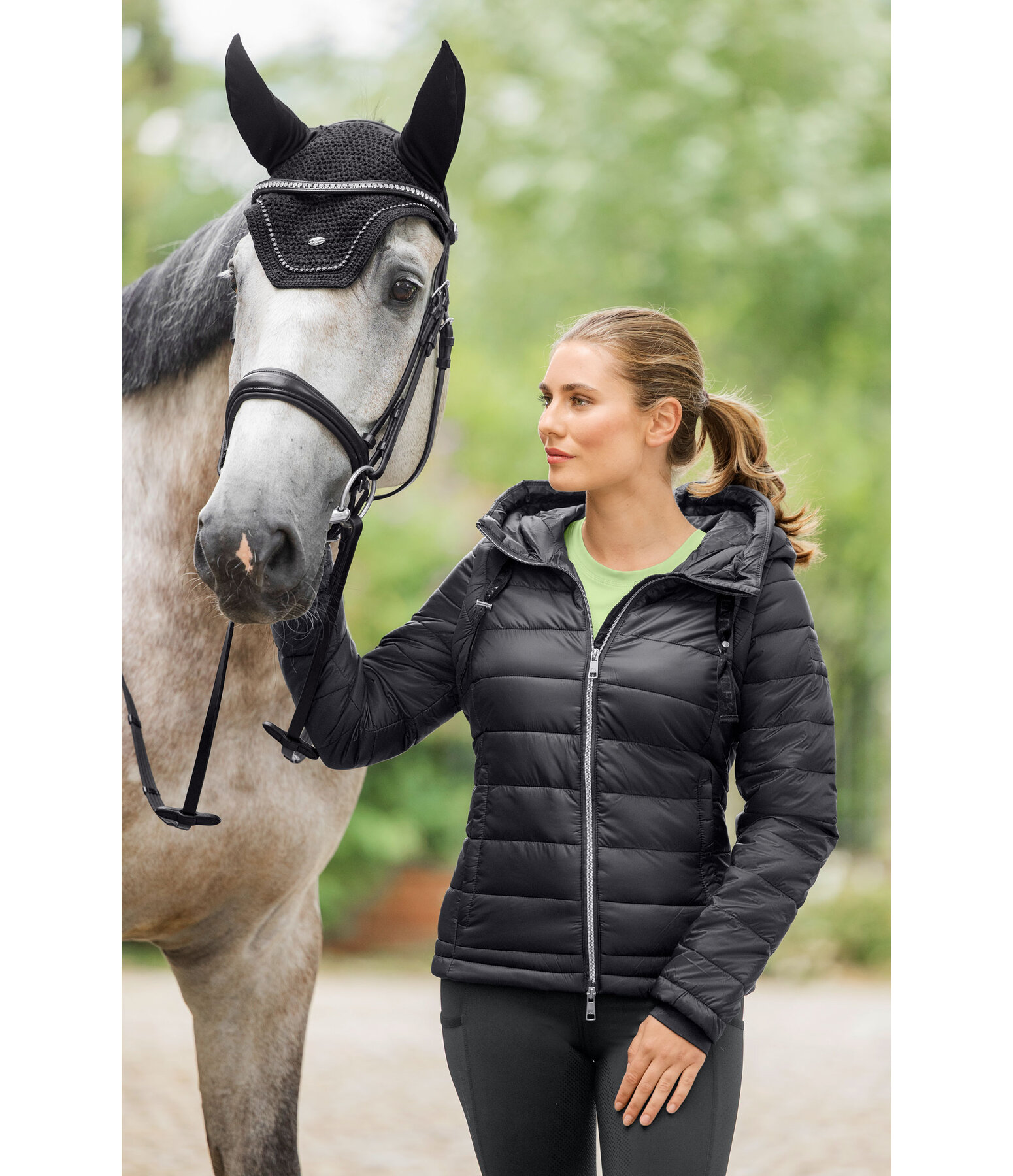 Veste matelass�e 2-en-1 � capuche  Cecile