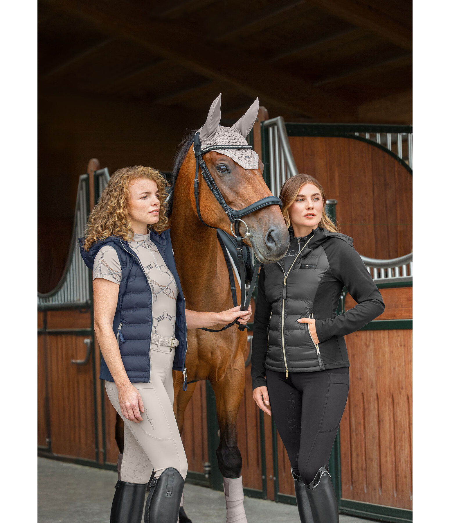 Gilet d'quitation bi-matire  Lilou