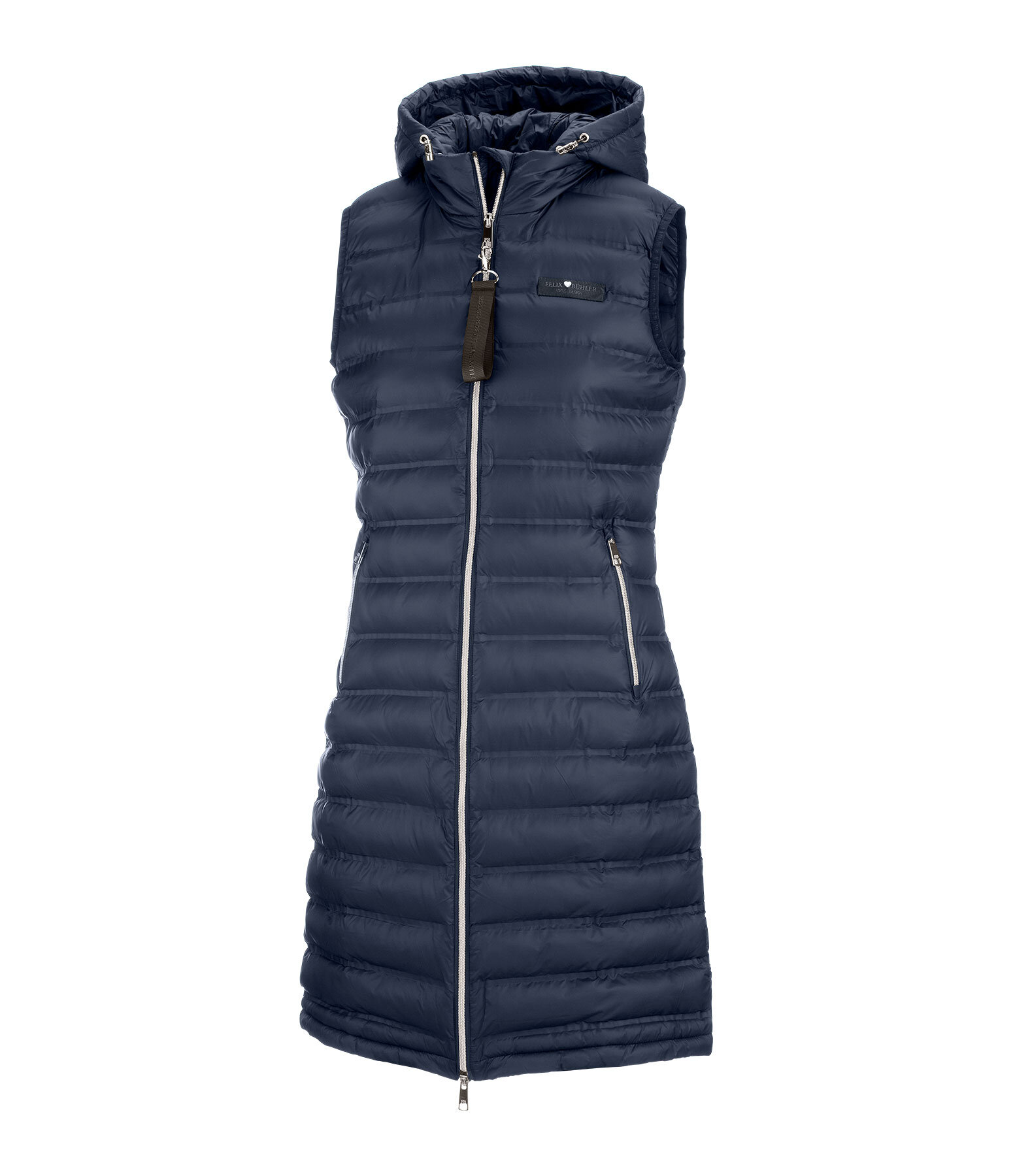 Gilet long  Fleur
