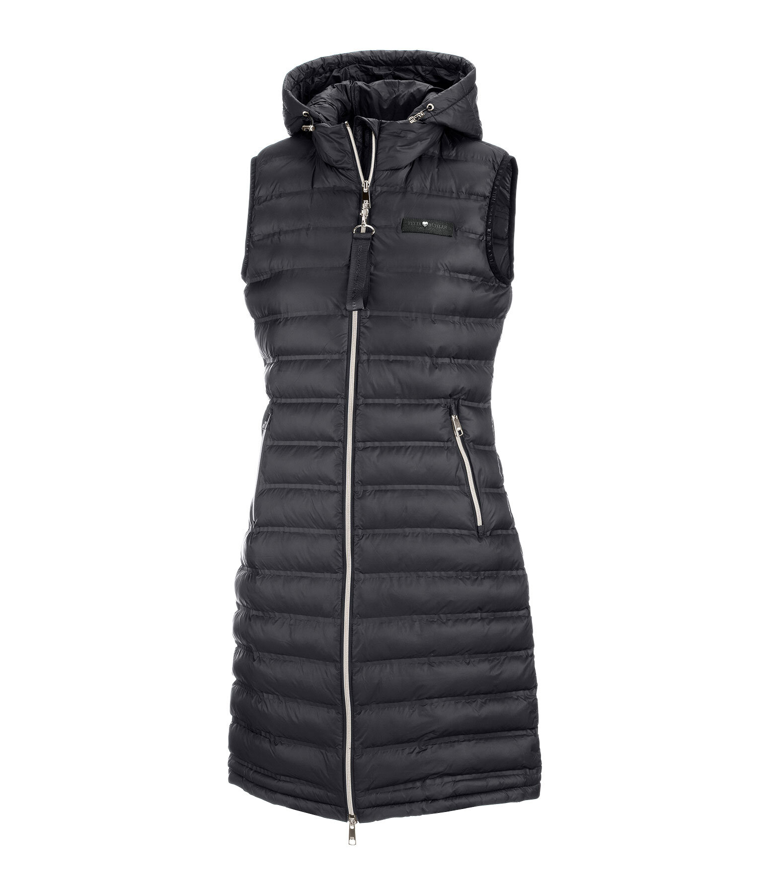 Gilet long  Fleur