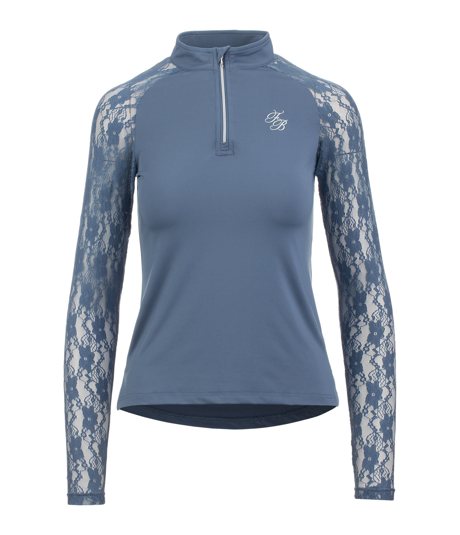 T-shirt technique zipp  manches longues  Sanne