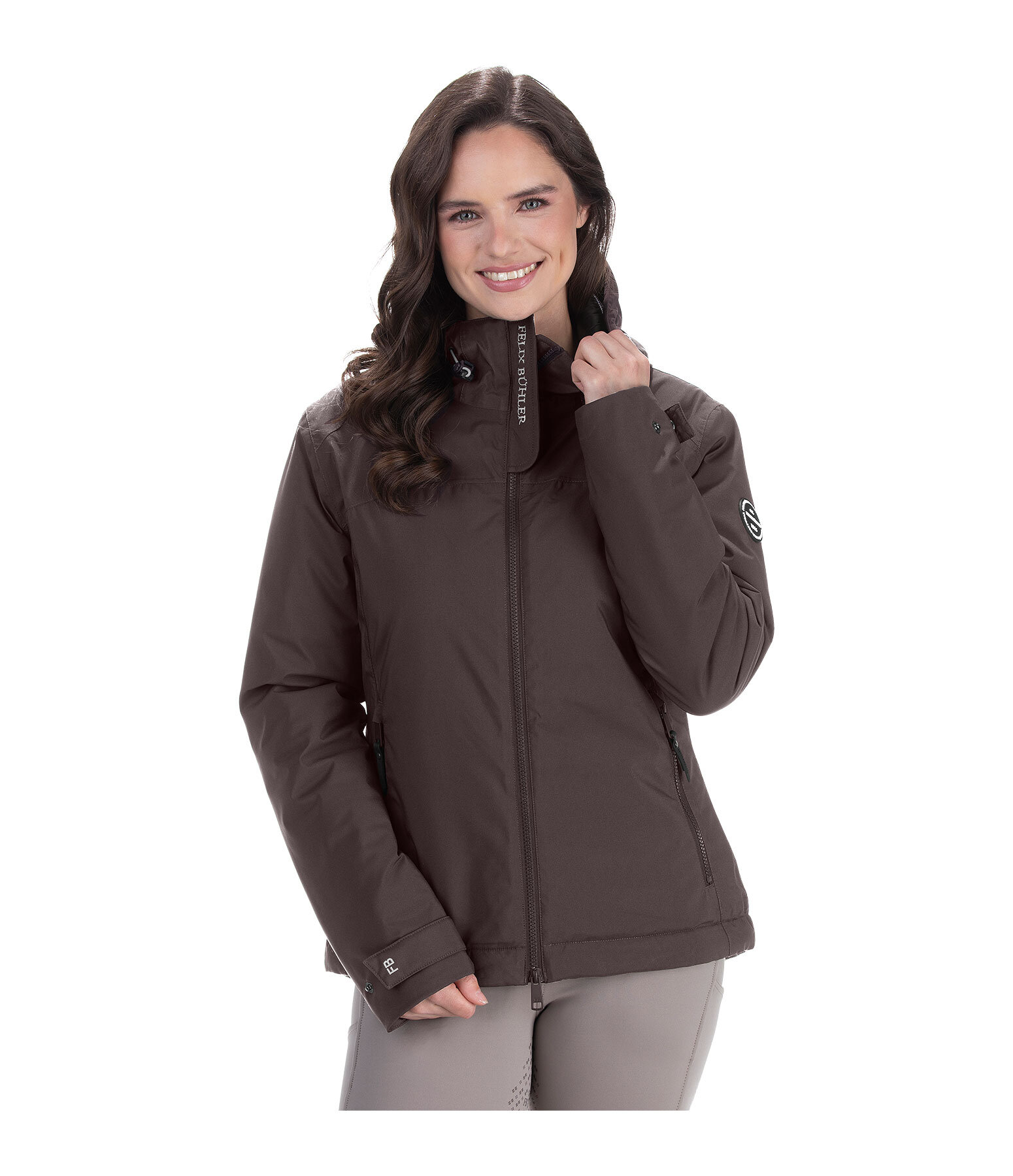 Veste d'�quitation technique � capuche  Emelie