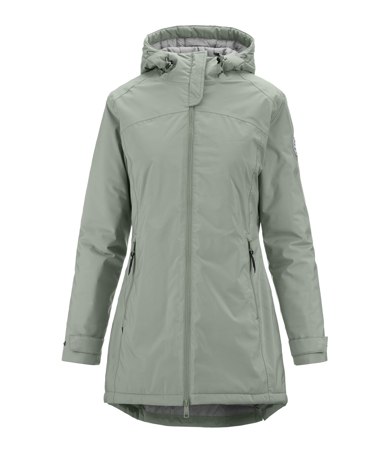 Manteau d'�quitation technique � capuche  Eliza II