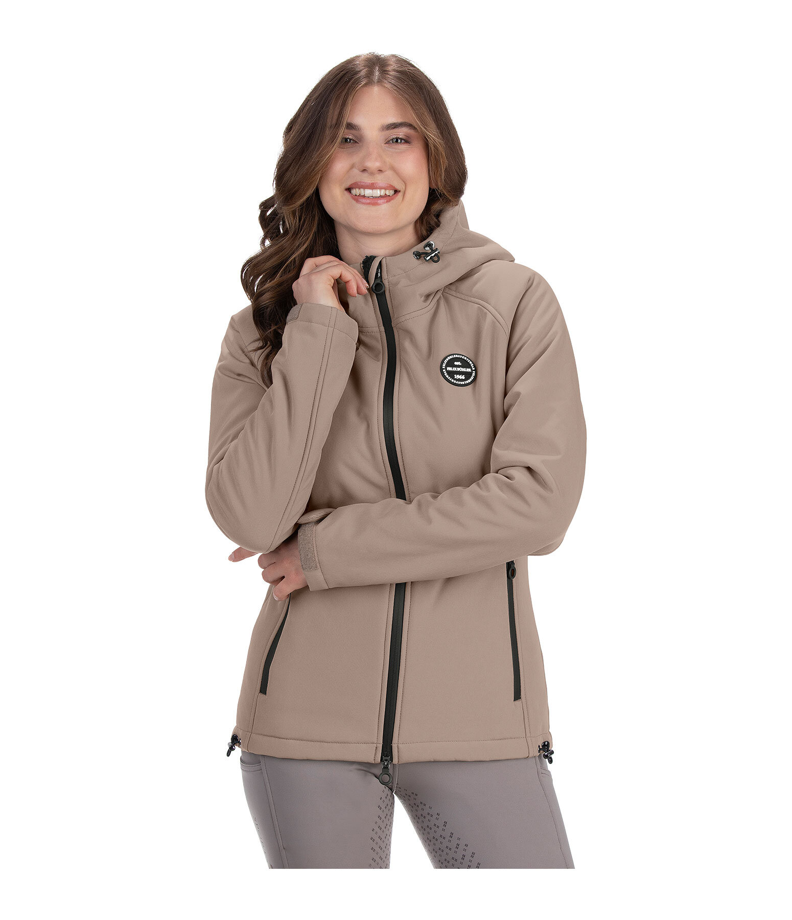 Veste d'�quitation softshell � capuche  Lara II