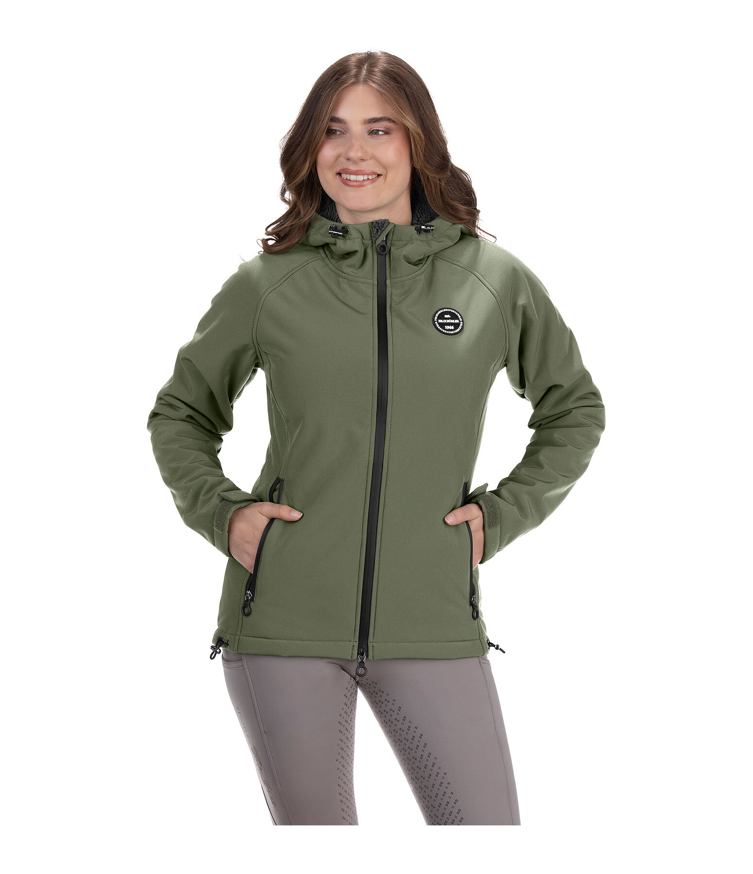 Veste d'�quitation softshell � capuche  Lara II
