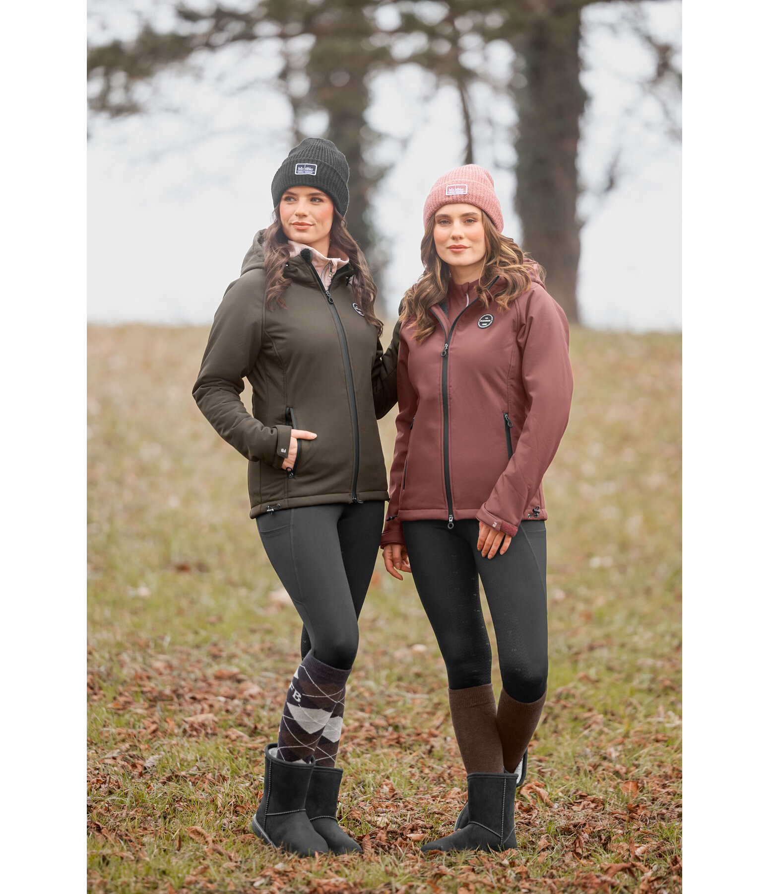 Veste d'�quitation softshell � capuche  Lara II