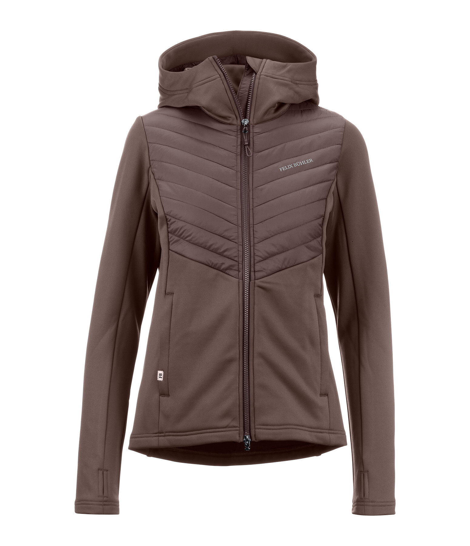 Veste d'quitation bi-matire  capuche  Mara