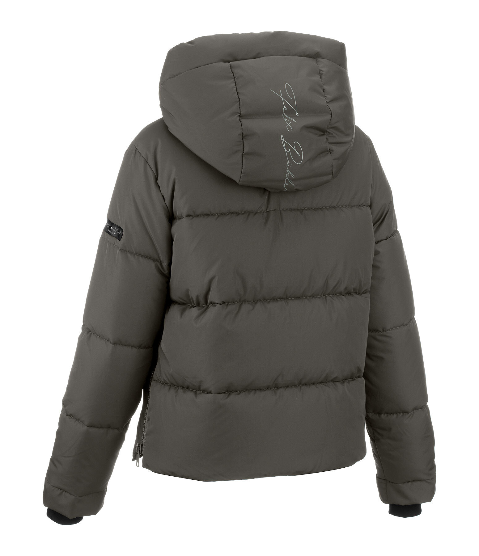 Veste d'quitation matelasse  capuche  Amilia