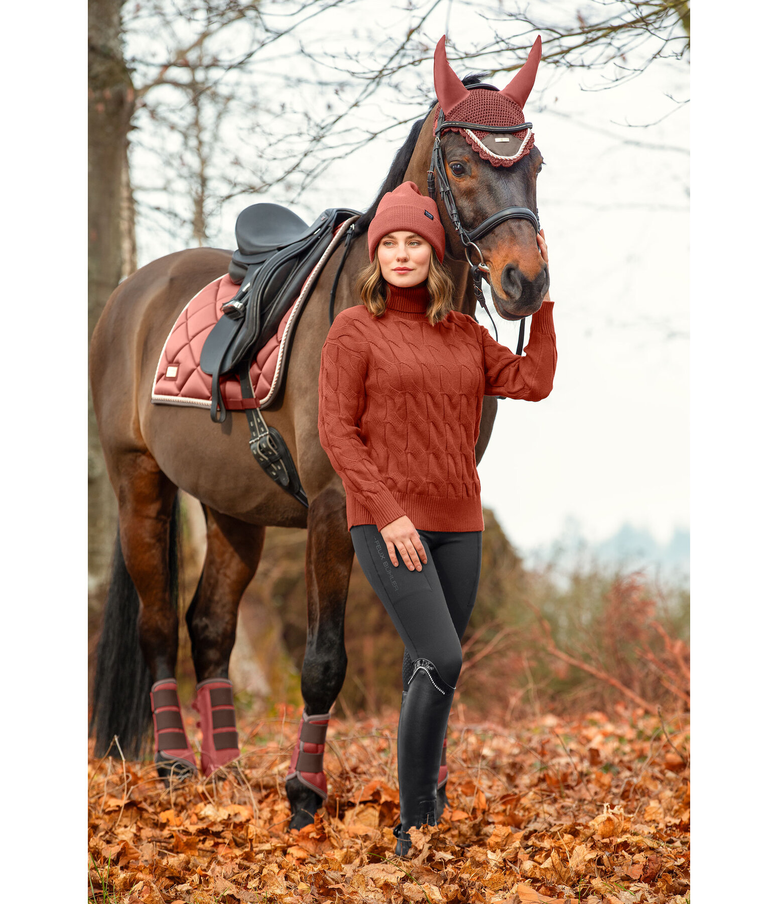 Pull-over  col roul  Lea