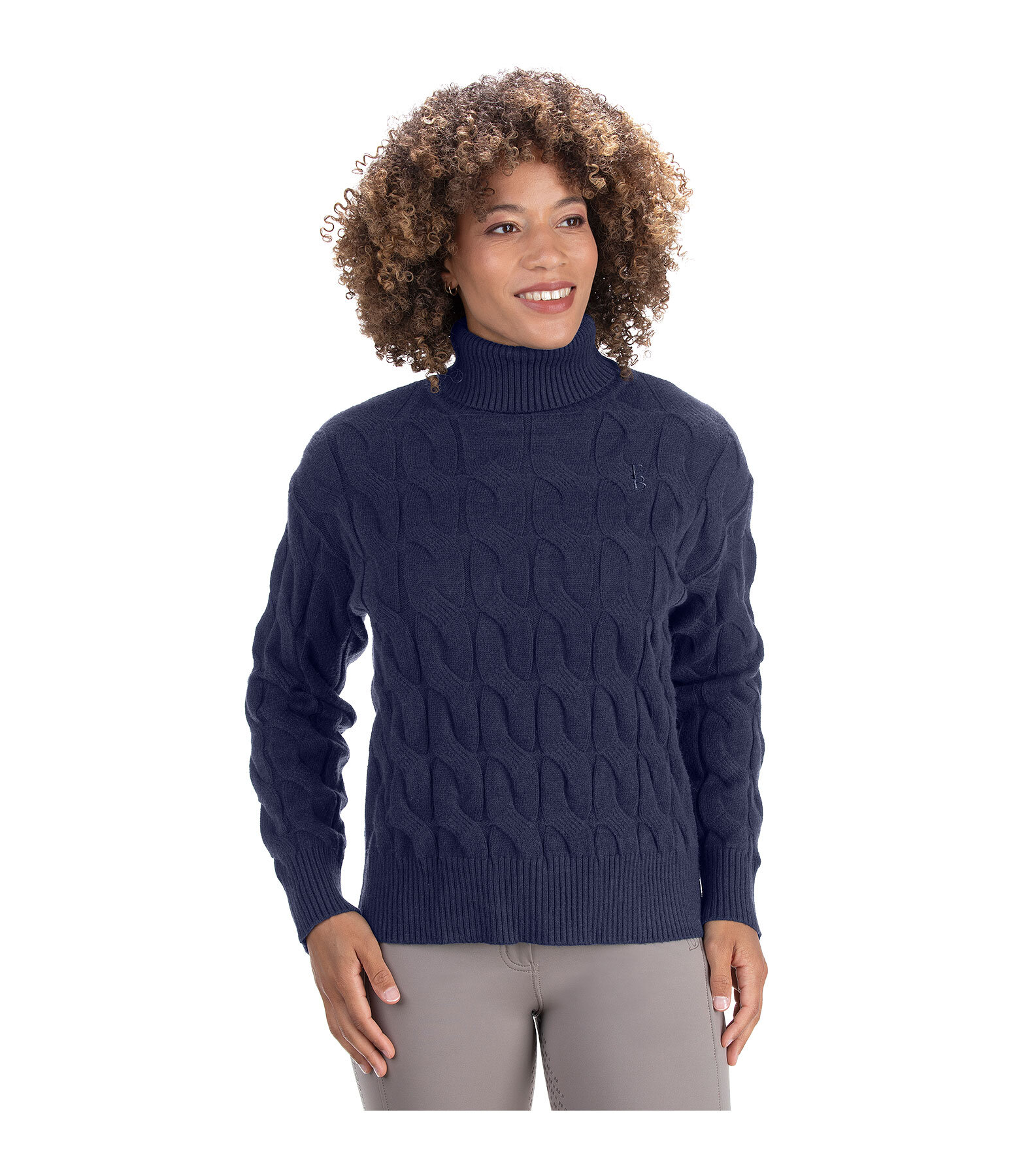 Pull-over � col roul�  Lea