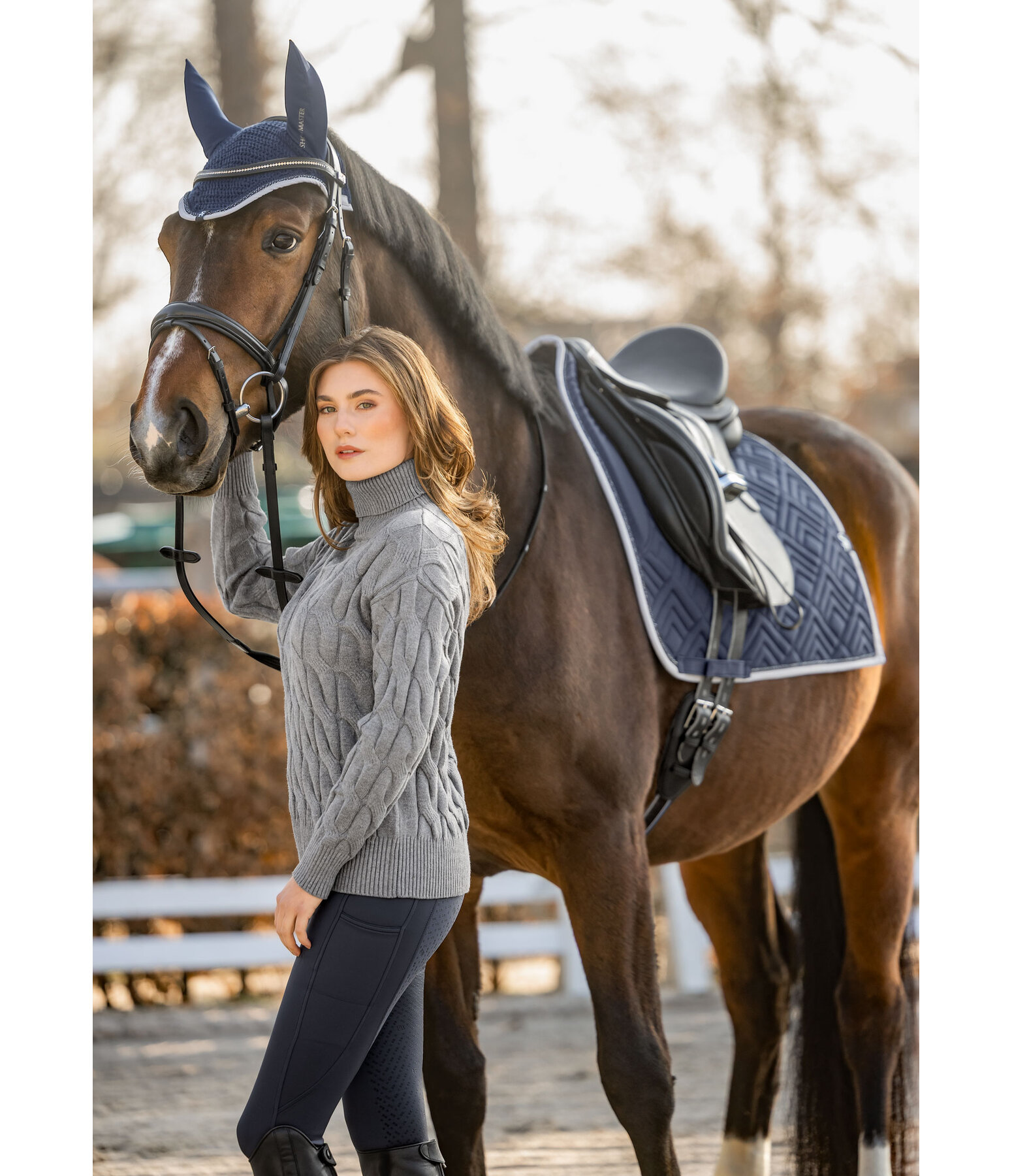 Pull-over � col roul�  Lea