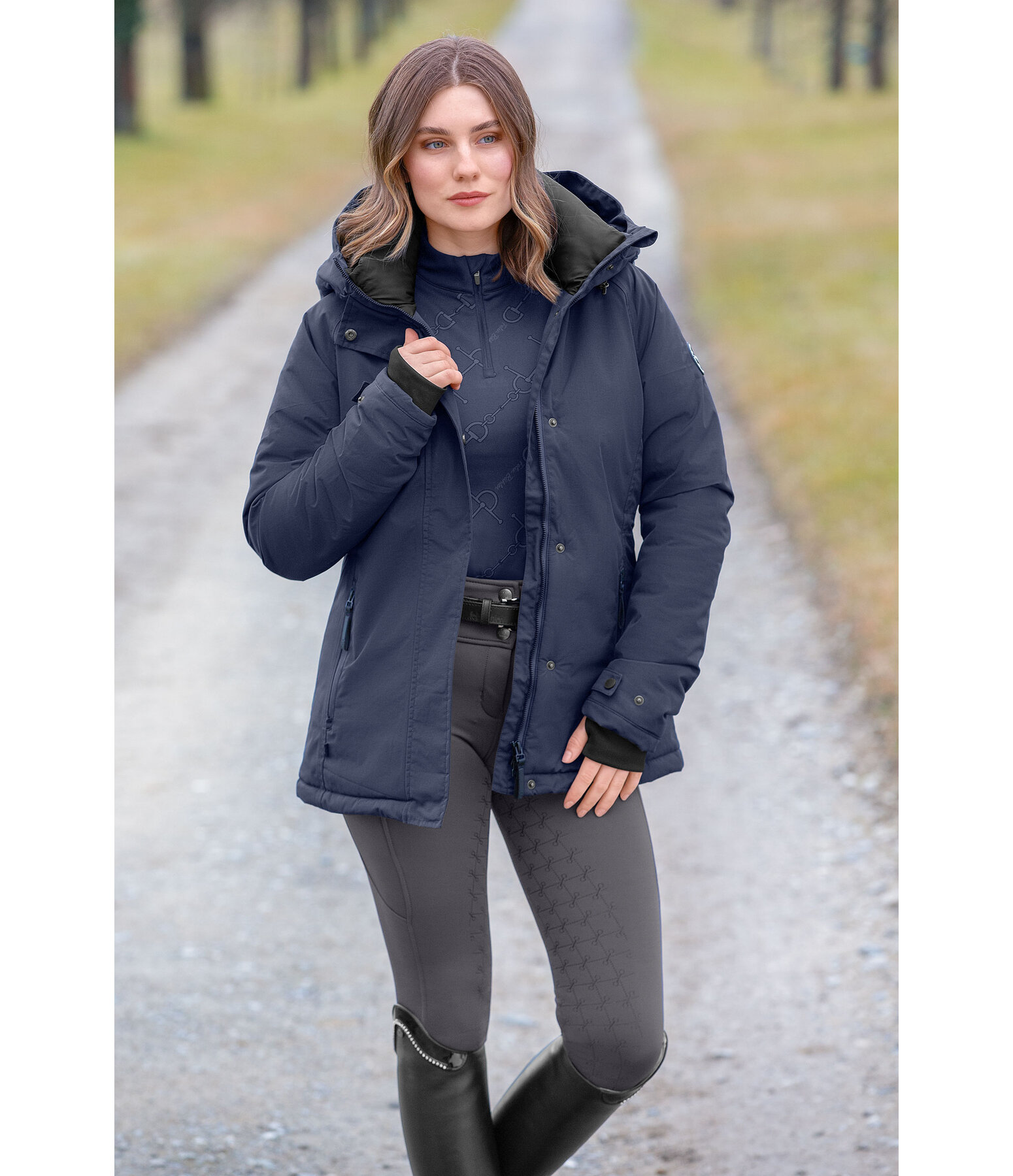 Veste technique  capuche  Sara